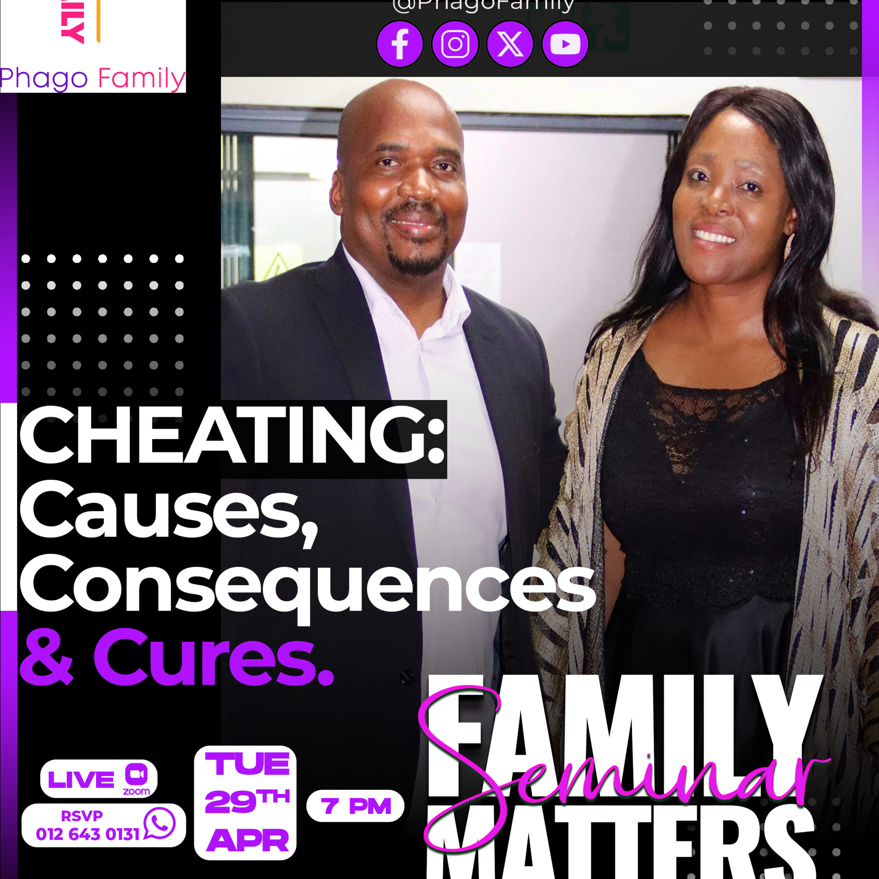 Cheating: Causes, Consequences & Cures - Family Matters Online Seminar 