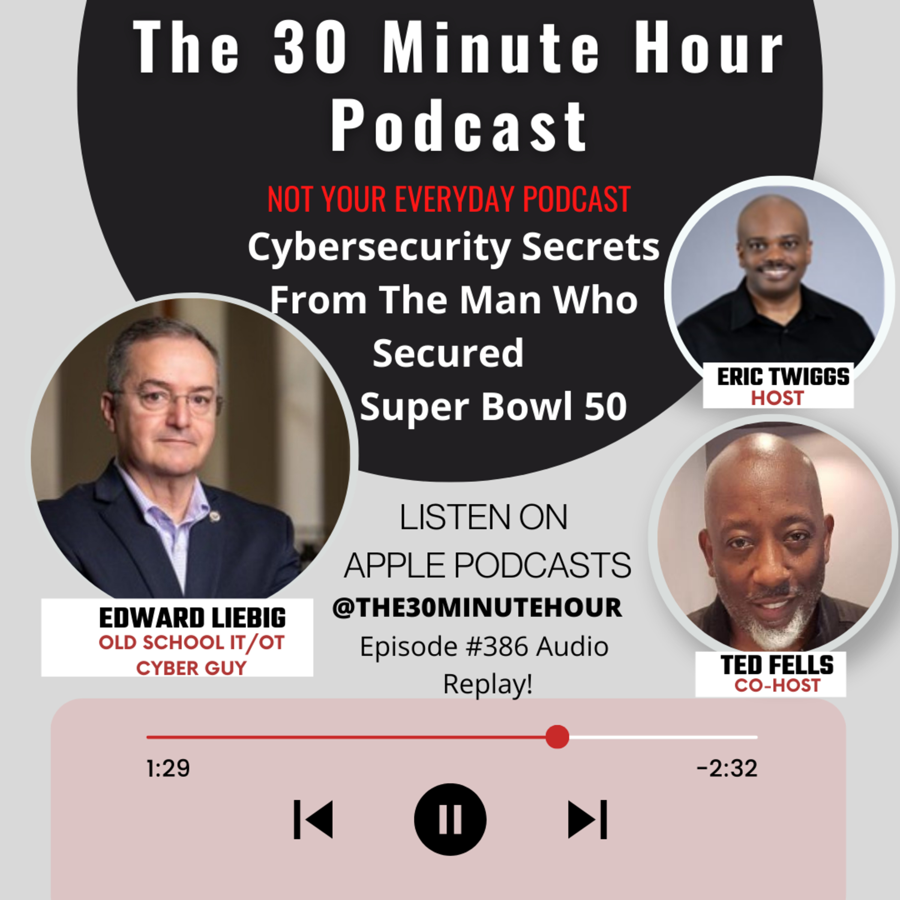 #386 - Cybersecurity Secrets From The Man Who Secured Super Bowl 50 episode artwork