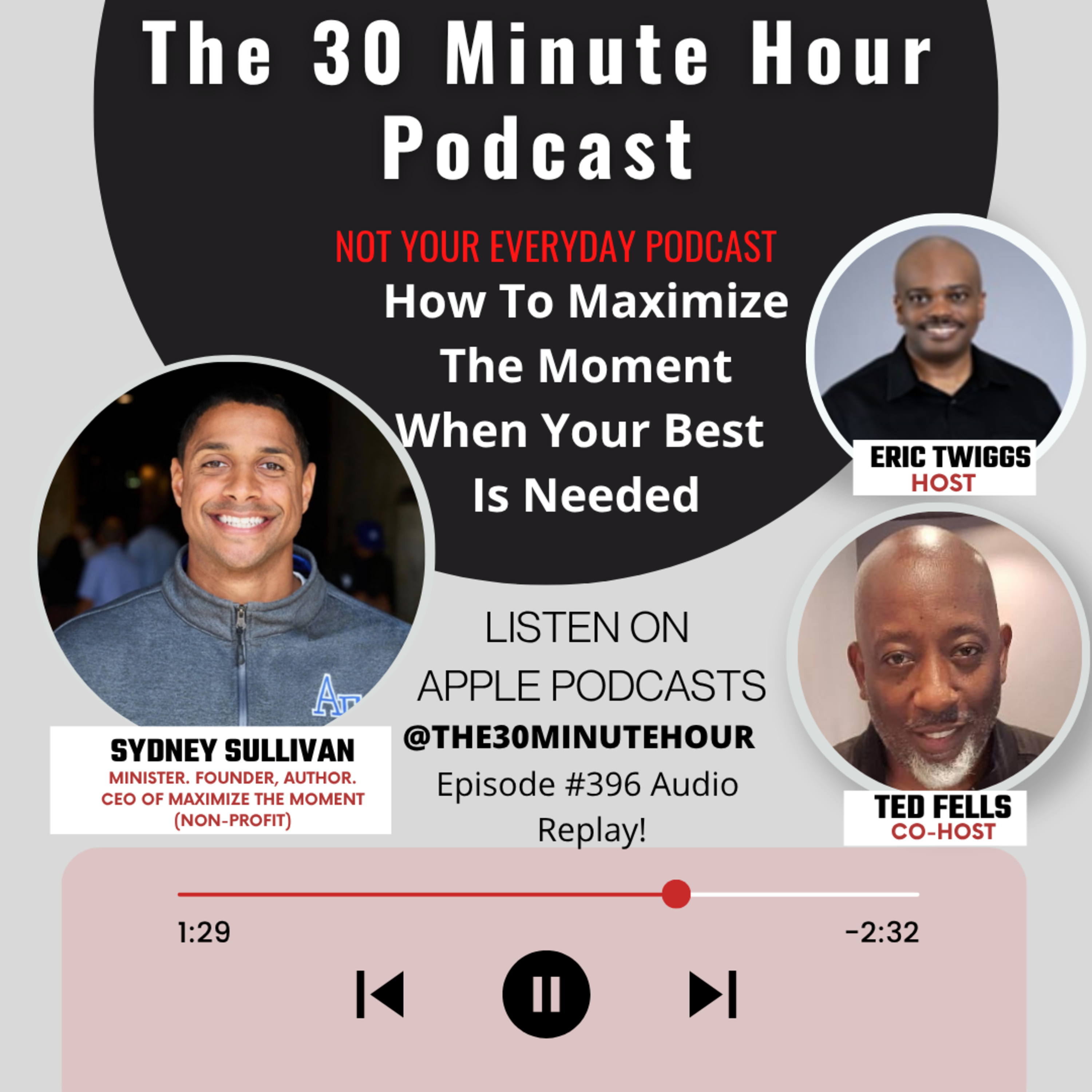 #396--How To Maximize The Moment When Your Best is Needed episode artwork