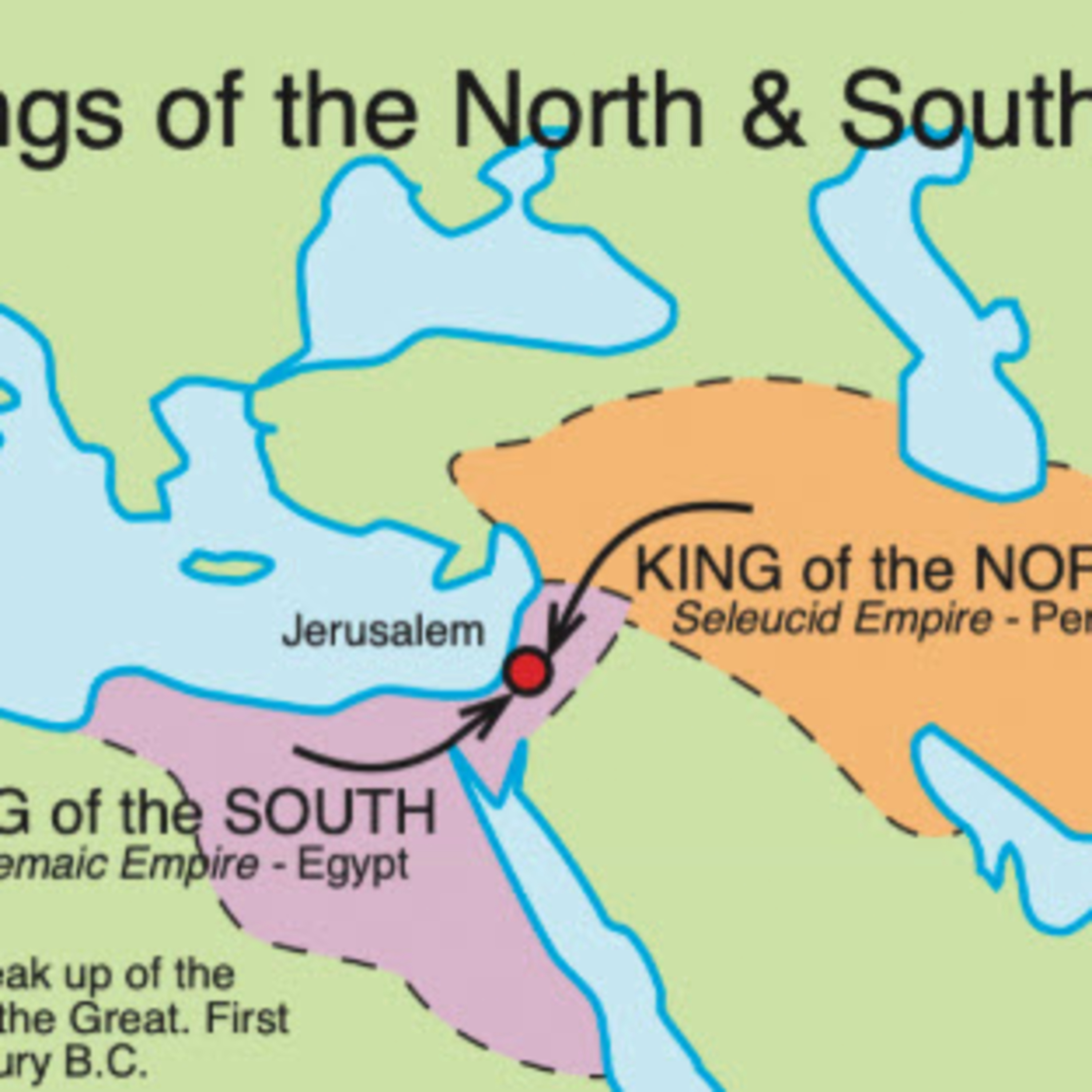 Daily Audio Torah ~ Dec 3, 2024 ~ The King of the South episode artwork