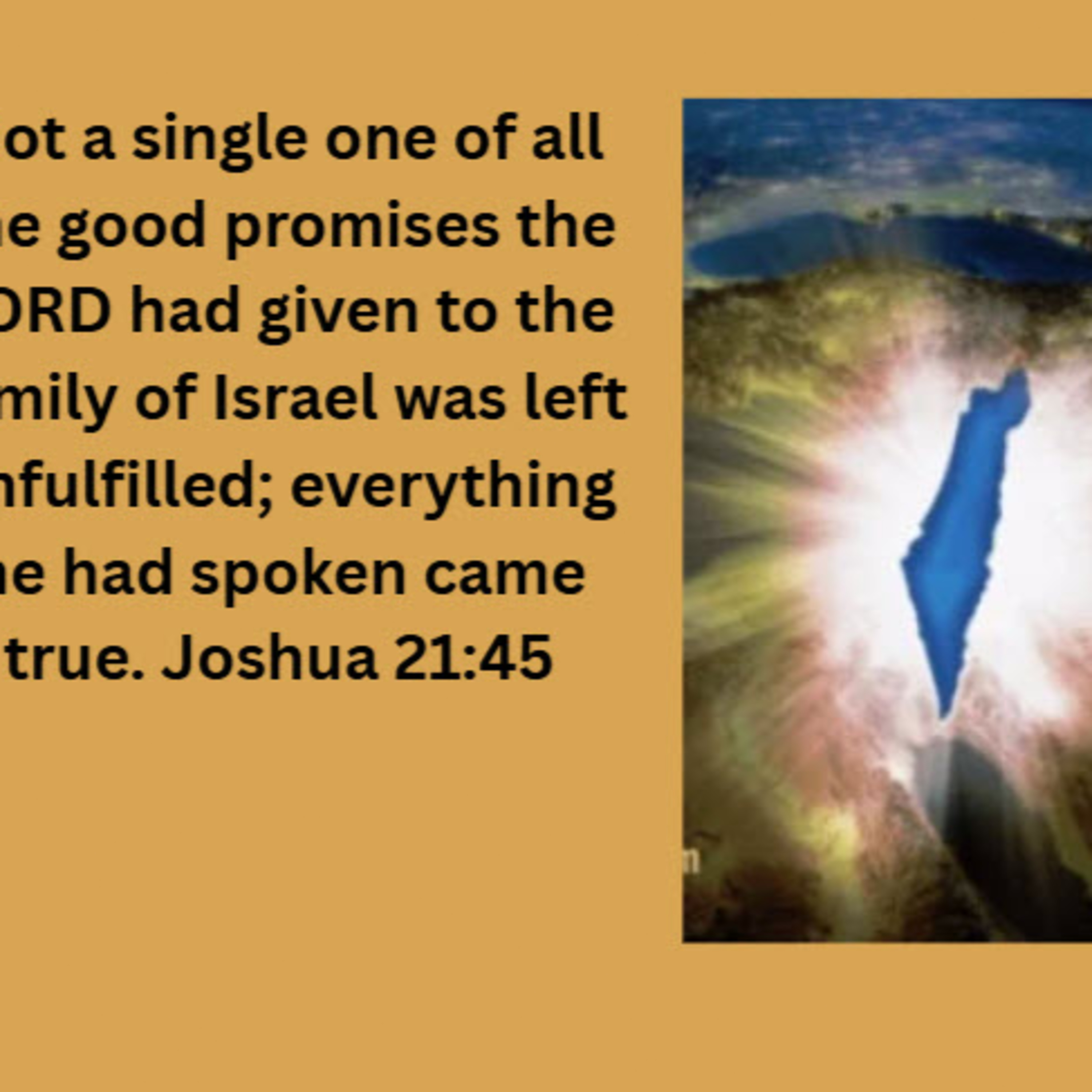 Daily Audio Torah ~ April 20, 2025 ~ All God's Promises Came to Pass! episode artwork