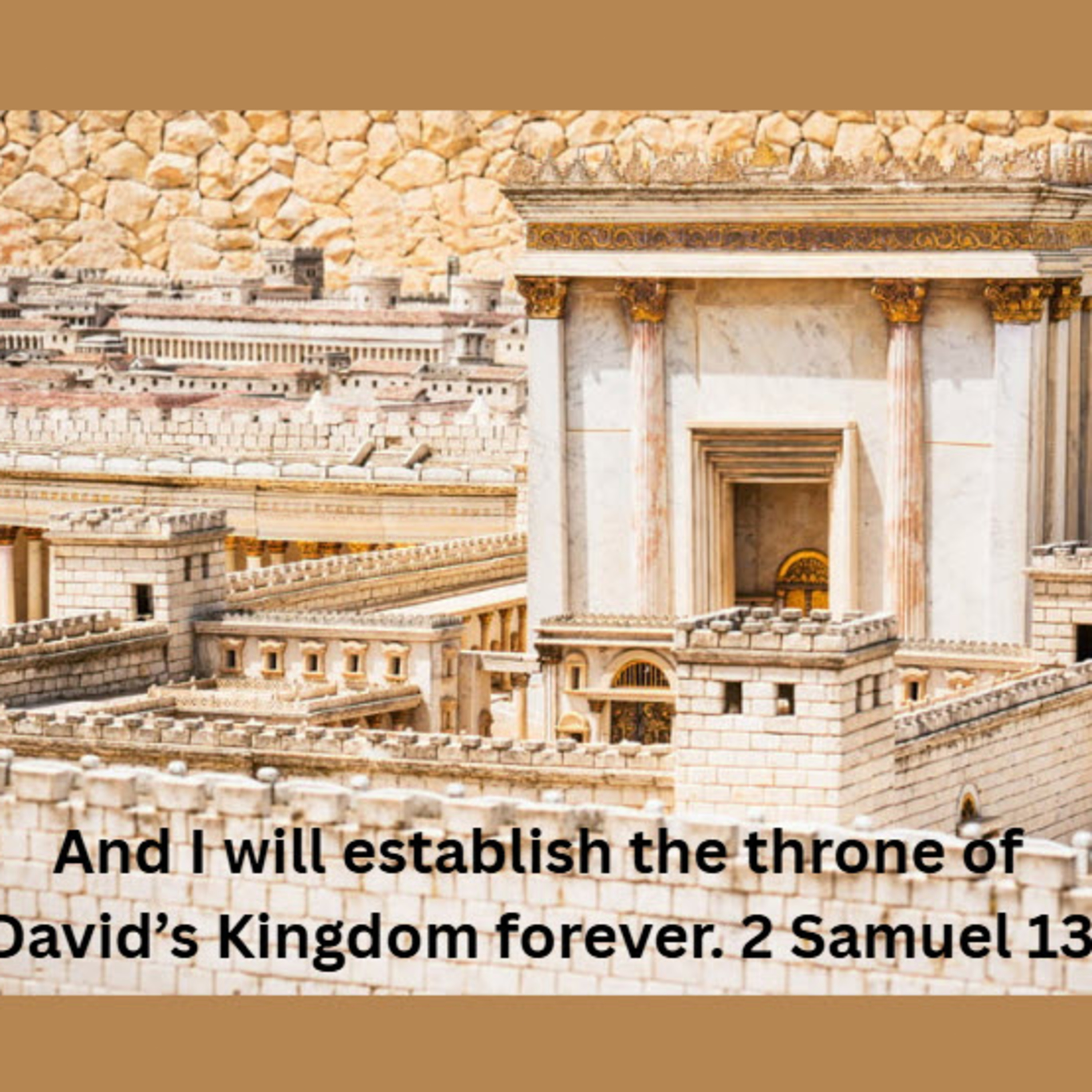 Daily Audio Torah ~ May 25, 2025 ~ David's Throne and Kingdom is FOREVER! episode artwork