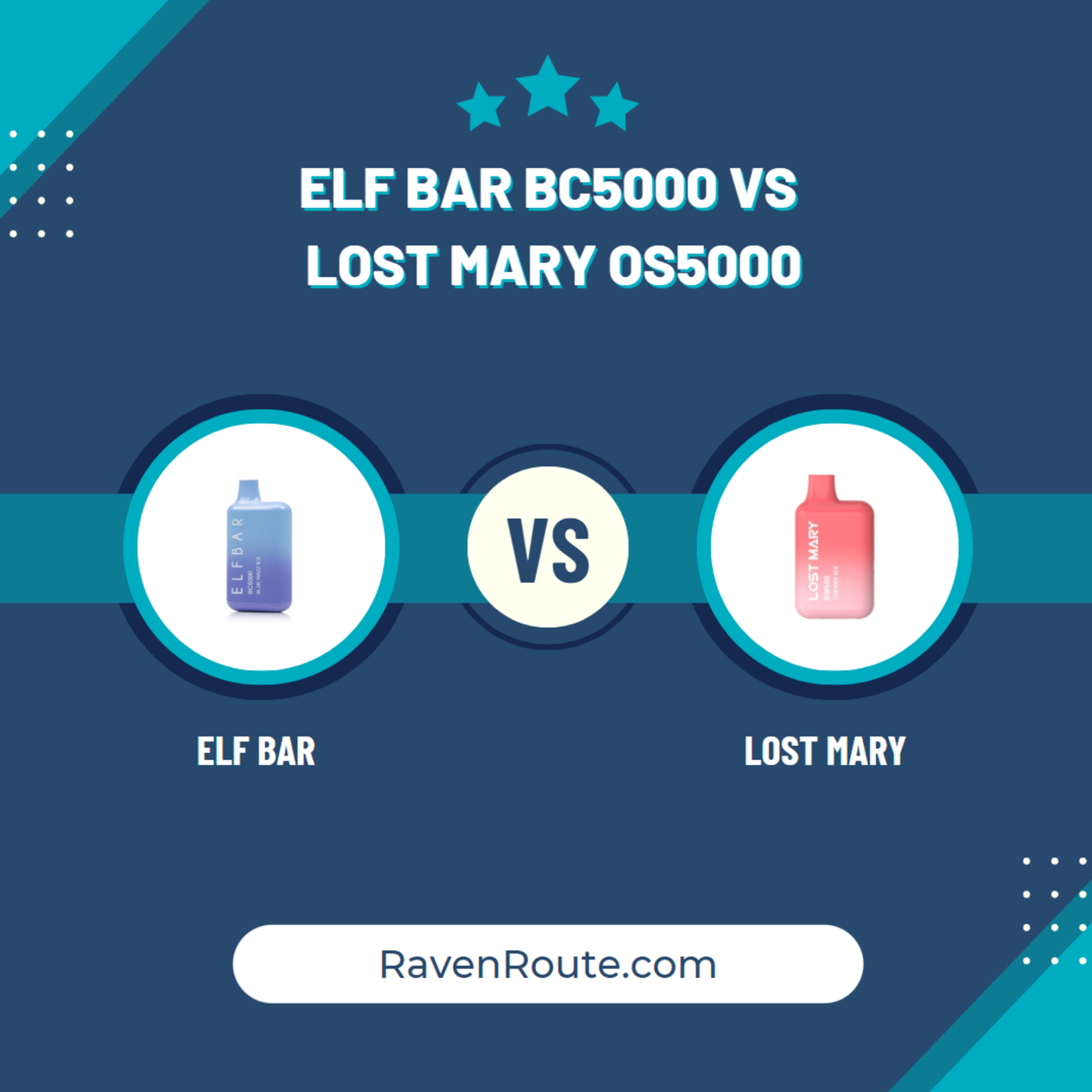 Lost Mary disposable vs Elf Bar Disposable - What To Pick?