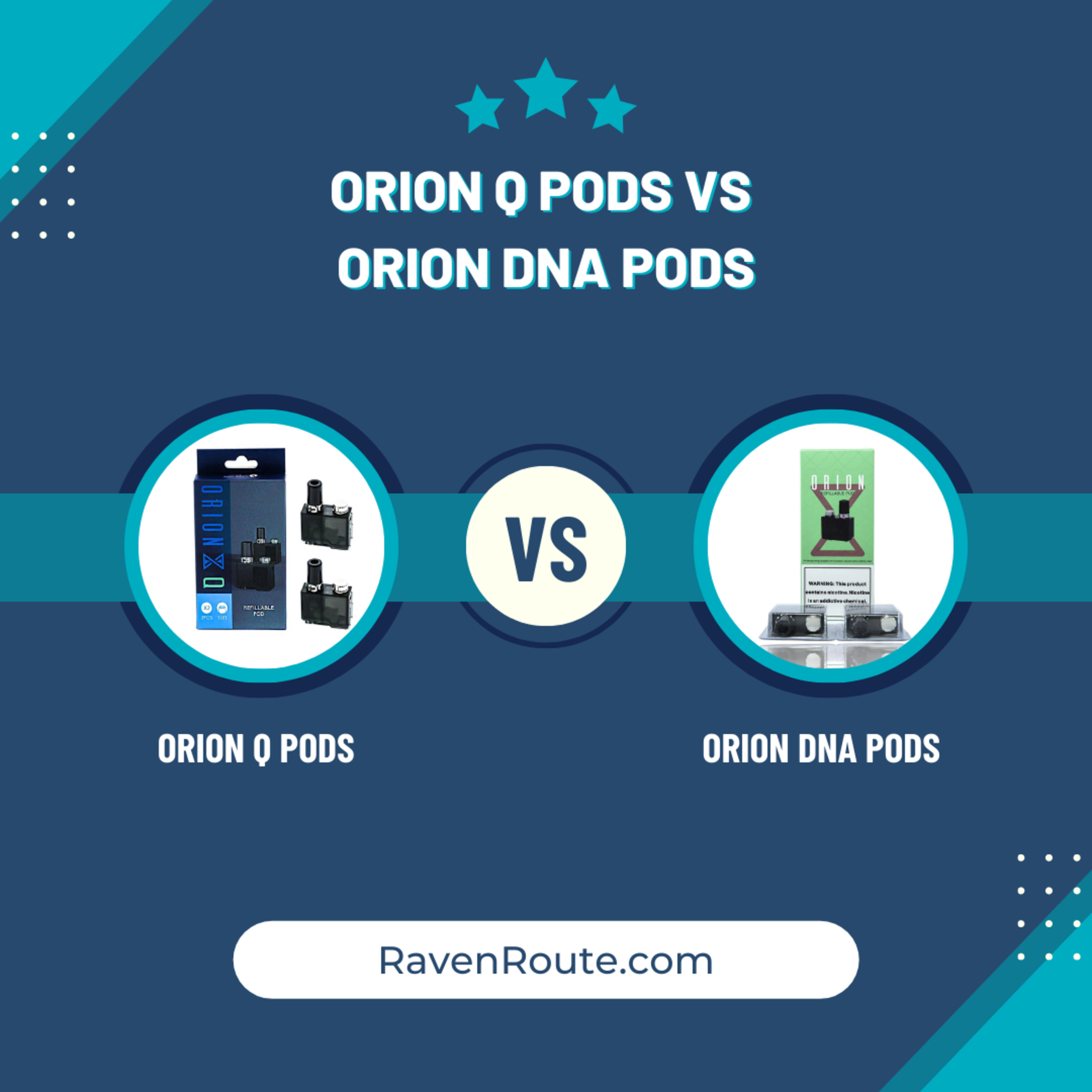 Orion Q Pods VS Orion Dna Pods - Which Is A Better Investment?