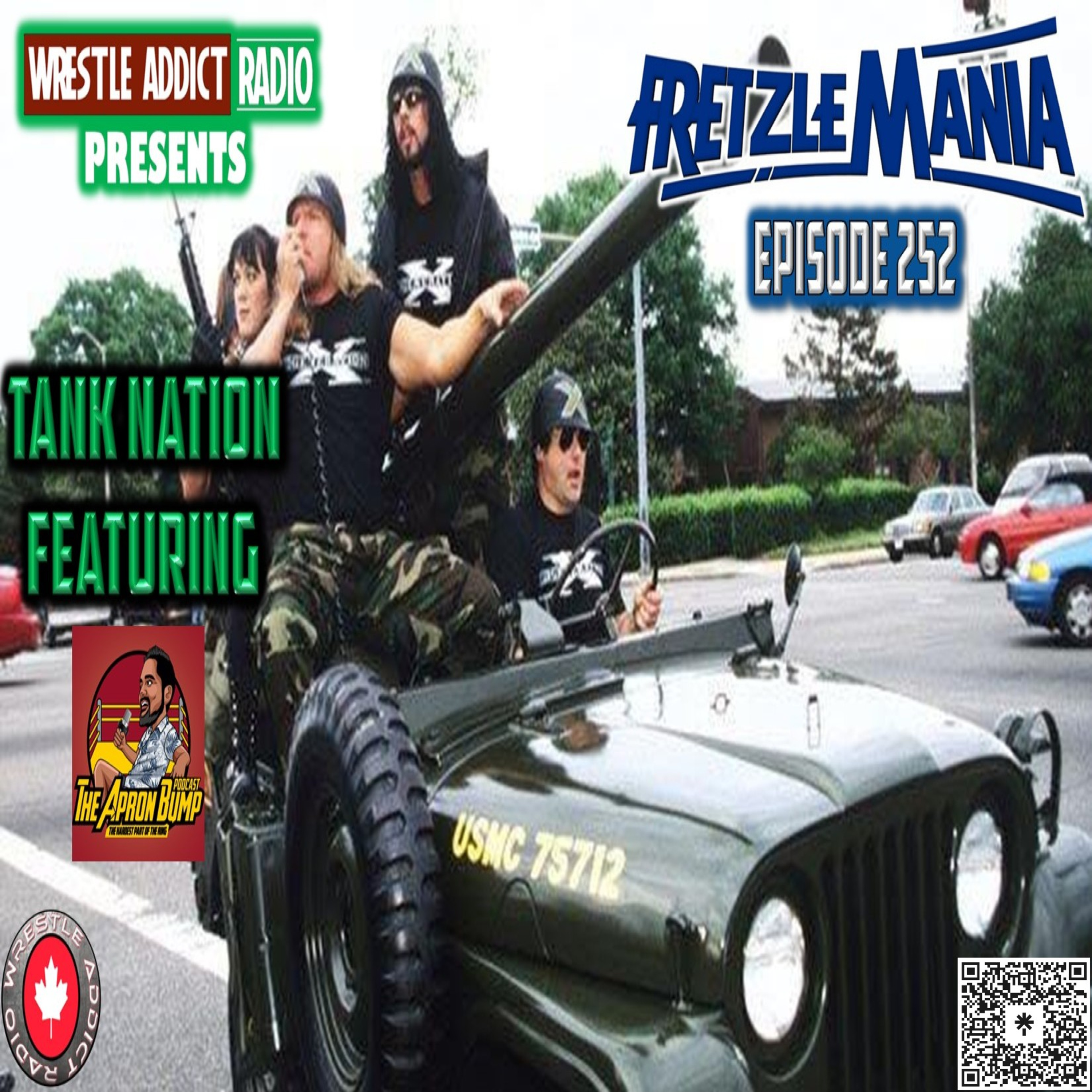 Fretzlemania 254: Tank Nation feat Kyle from Apron Bump episode artwork