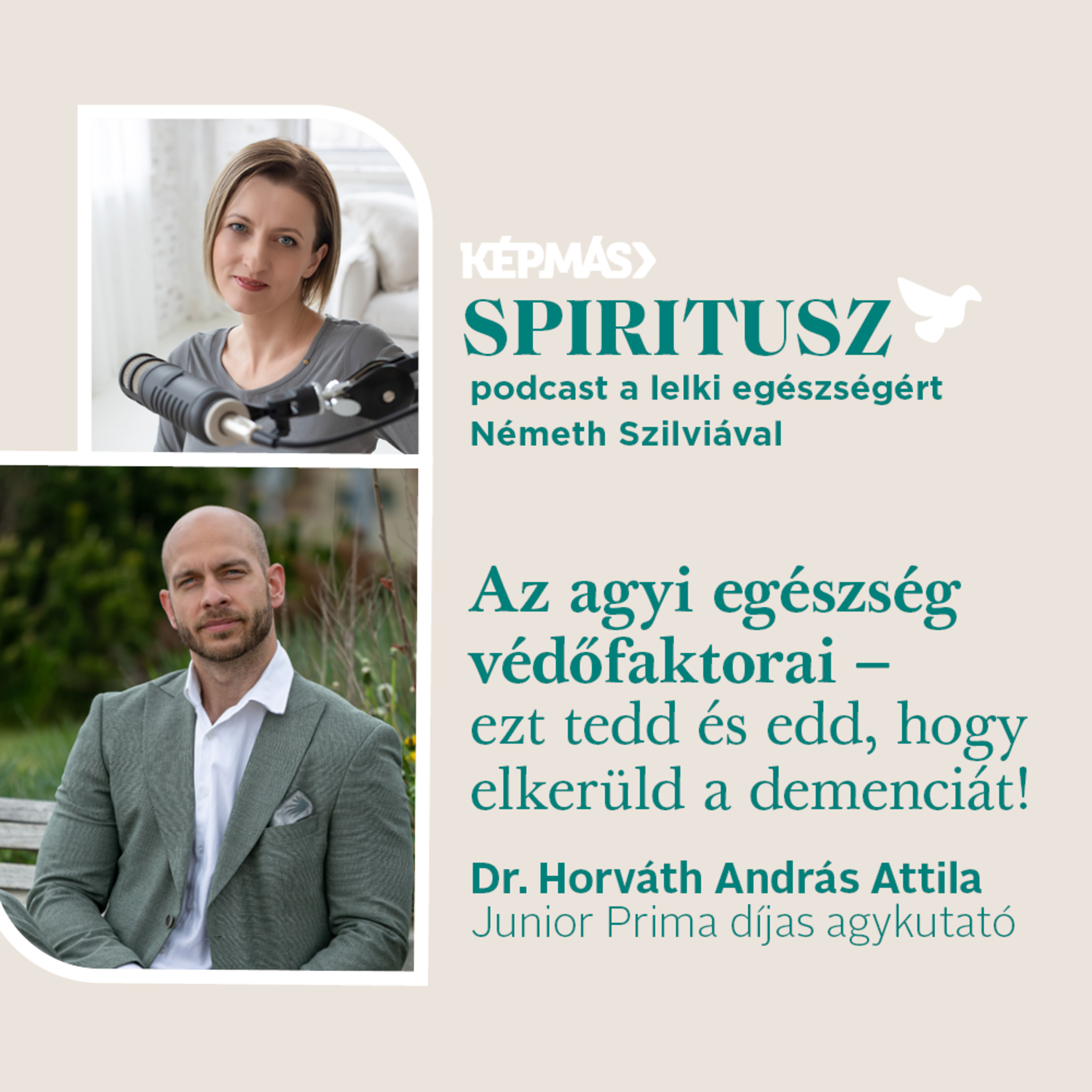 Az agyi egészség védőfaktorai – ezt tedd és edd, hogy elkerüld a demenciát! | Vendég: Dr. Horváth András Attila Junior Prima díjas agykutató