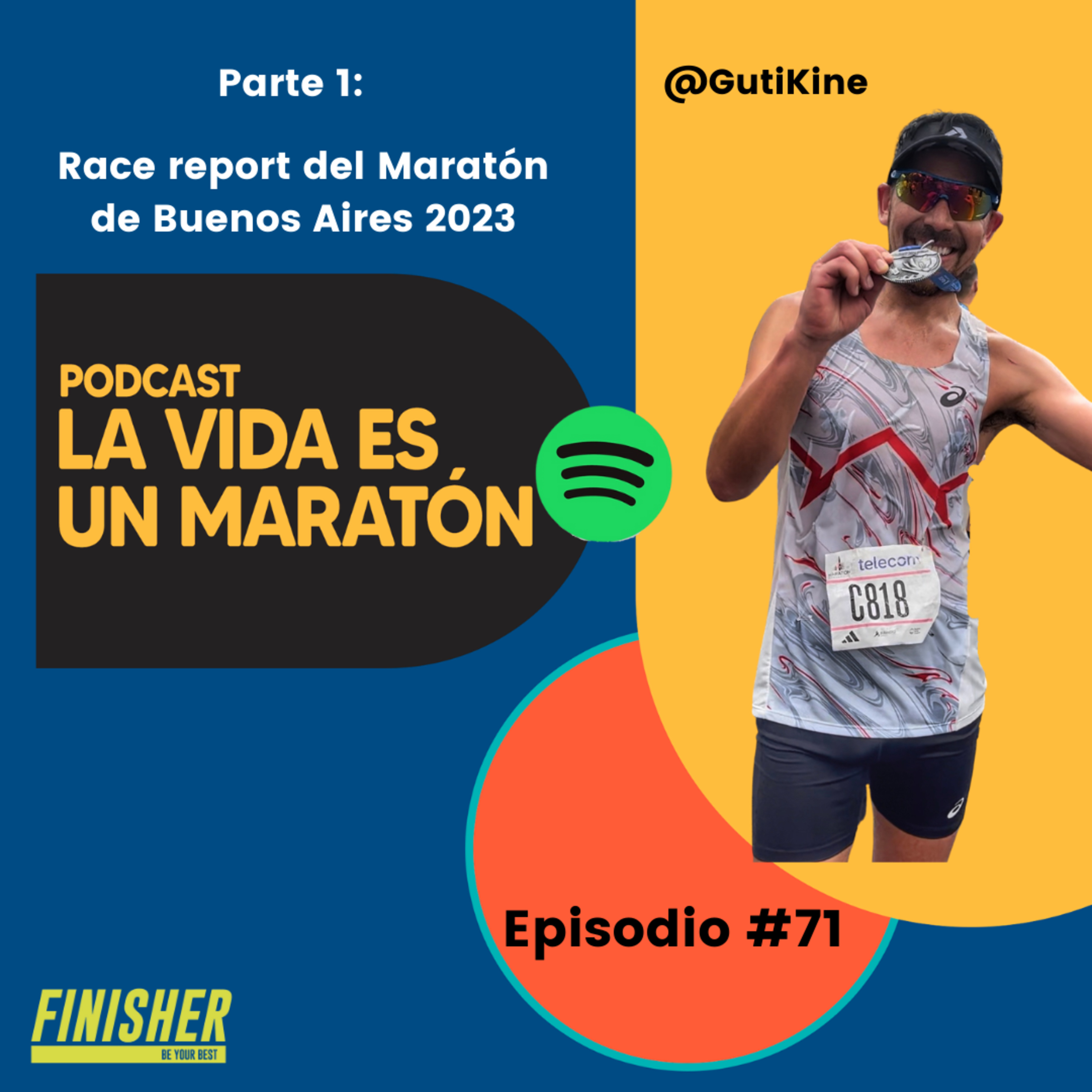 Portada de La Vida Es Un Maratón