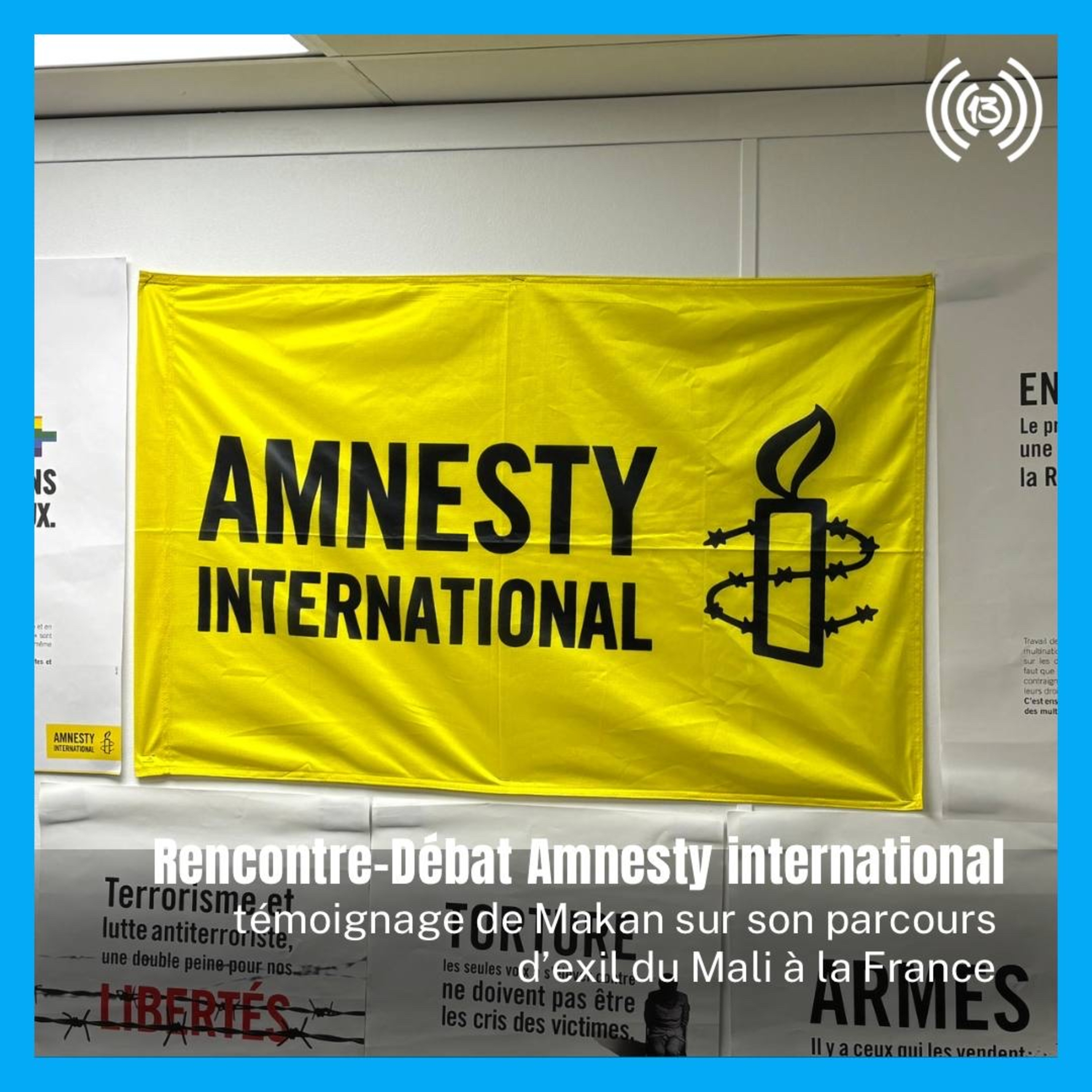 Rencontre-débat Amnesty international: lorsque le témoignage devient un vecteur d’indignation  episode artwork