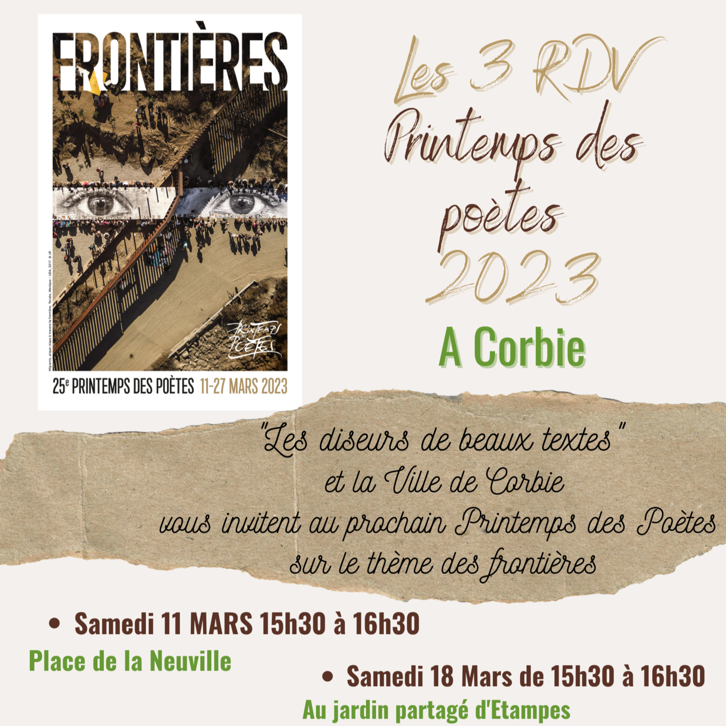 Printemps des poètes 2023 - Diseurs de beaux textes episode artwork