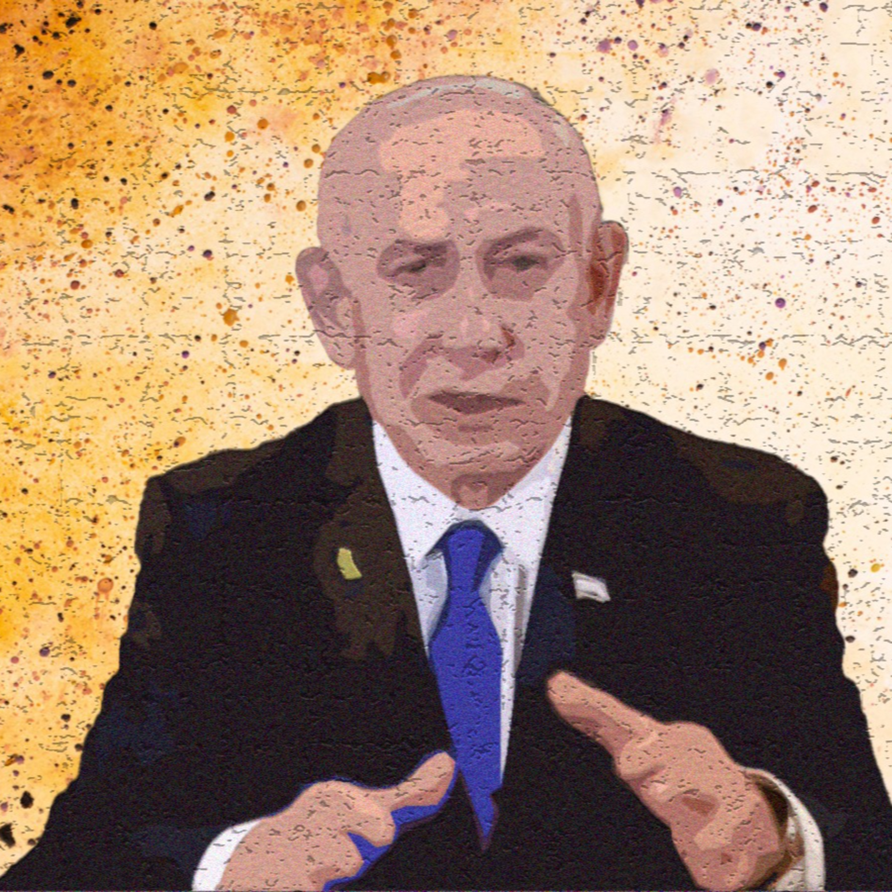 נתניהו ממשיך להתפורר על הדוכן