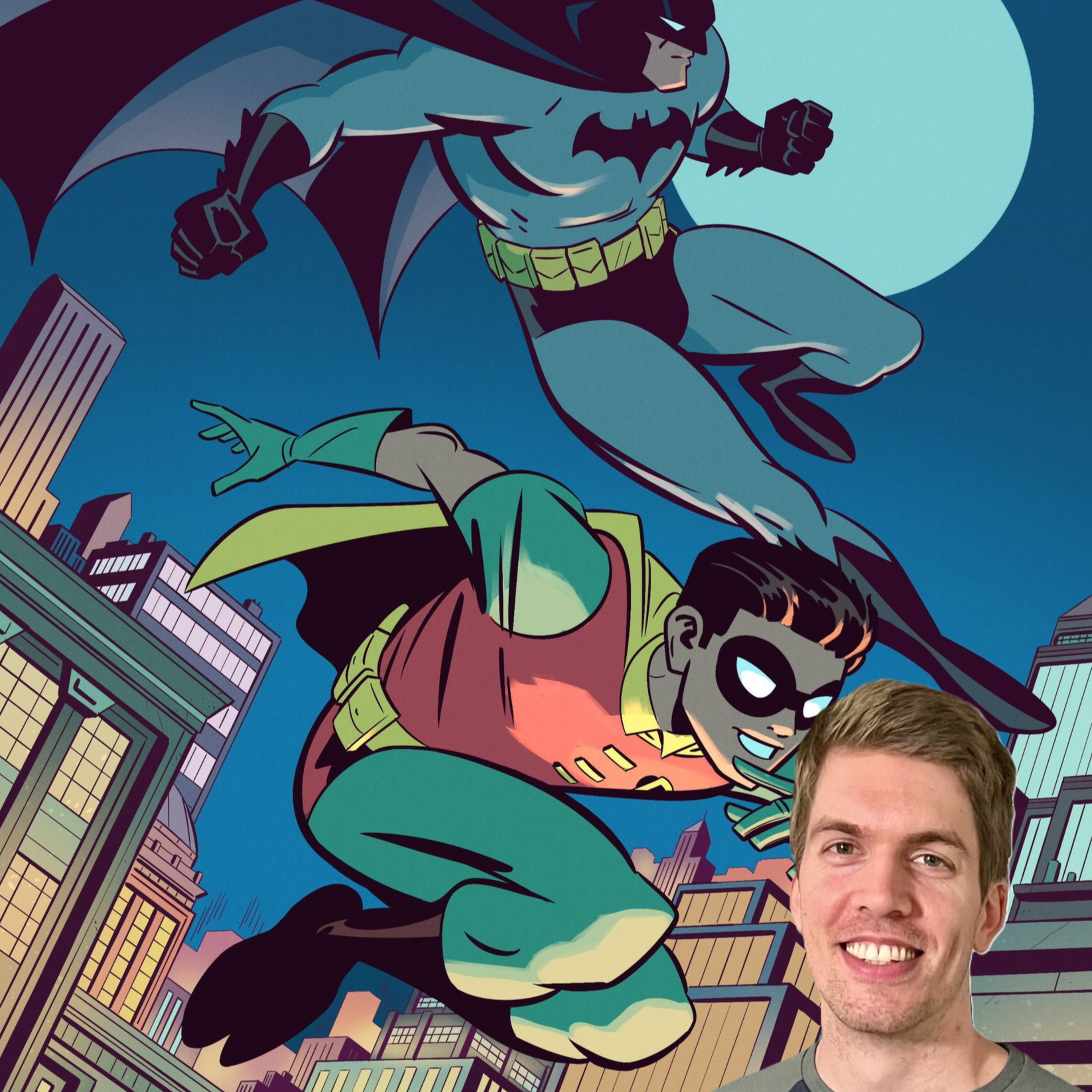 NIGHT OF THE BATMEN EP 35: BATMAN THE ADVENTURES CONTINUE ARTIST JACOB EDGAR INTERVIEW episode artwork
