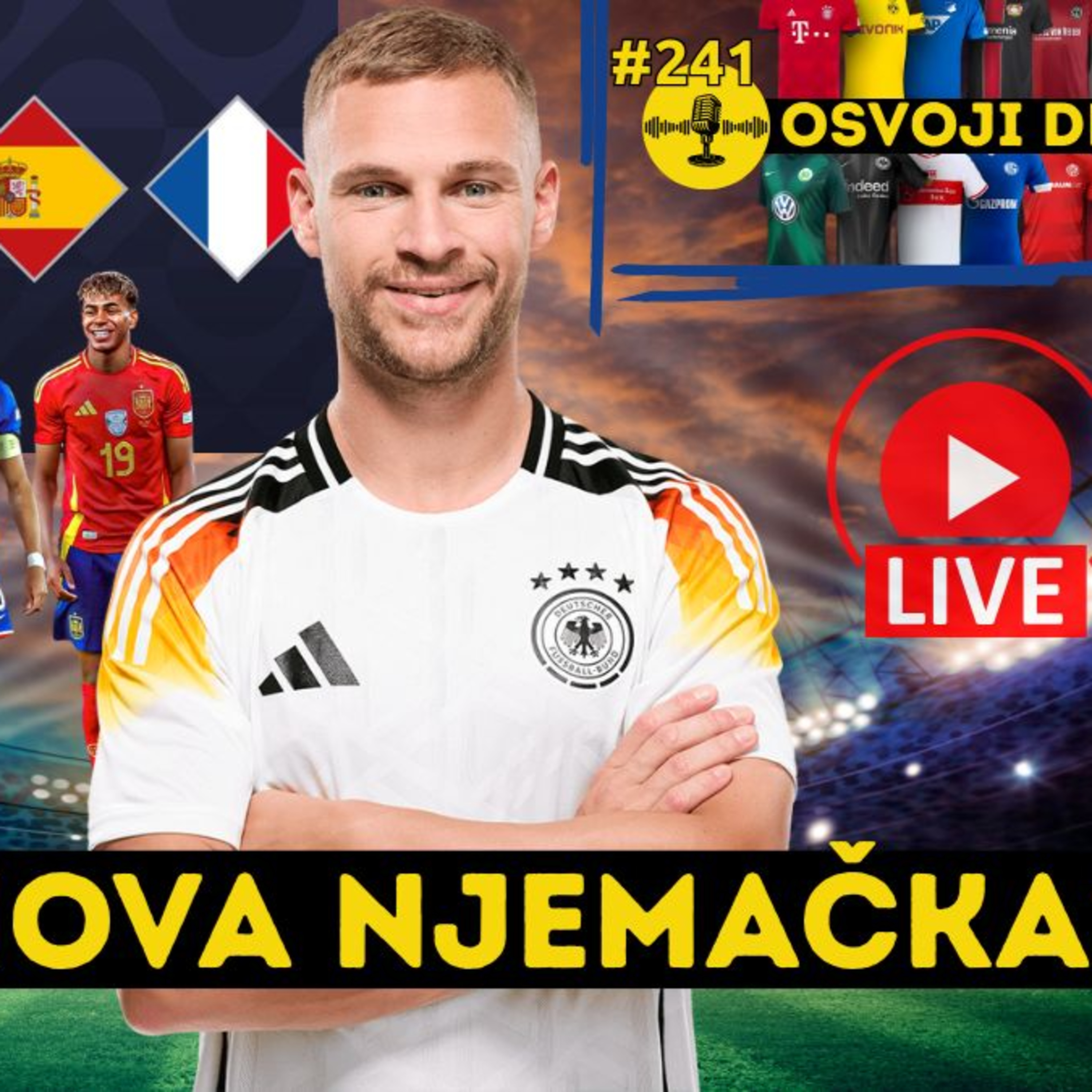 LIGA NACIJA: Njemačka - Portugal i ostale aktualnosti i zanimljivosti RM Podcast #241