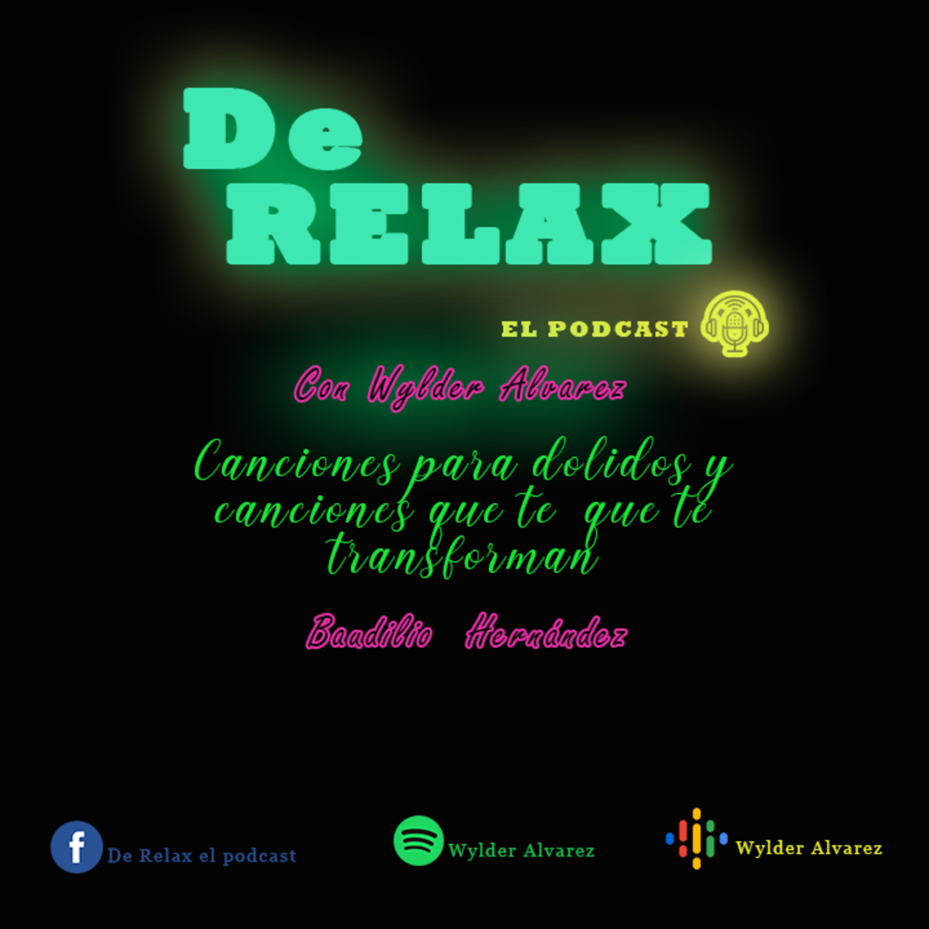Portada de DE RELAX con Wylder Alvarez