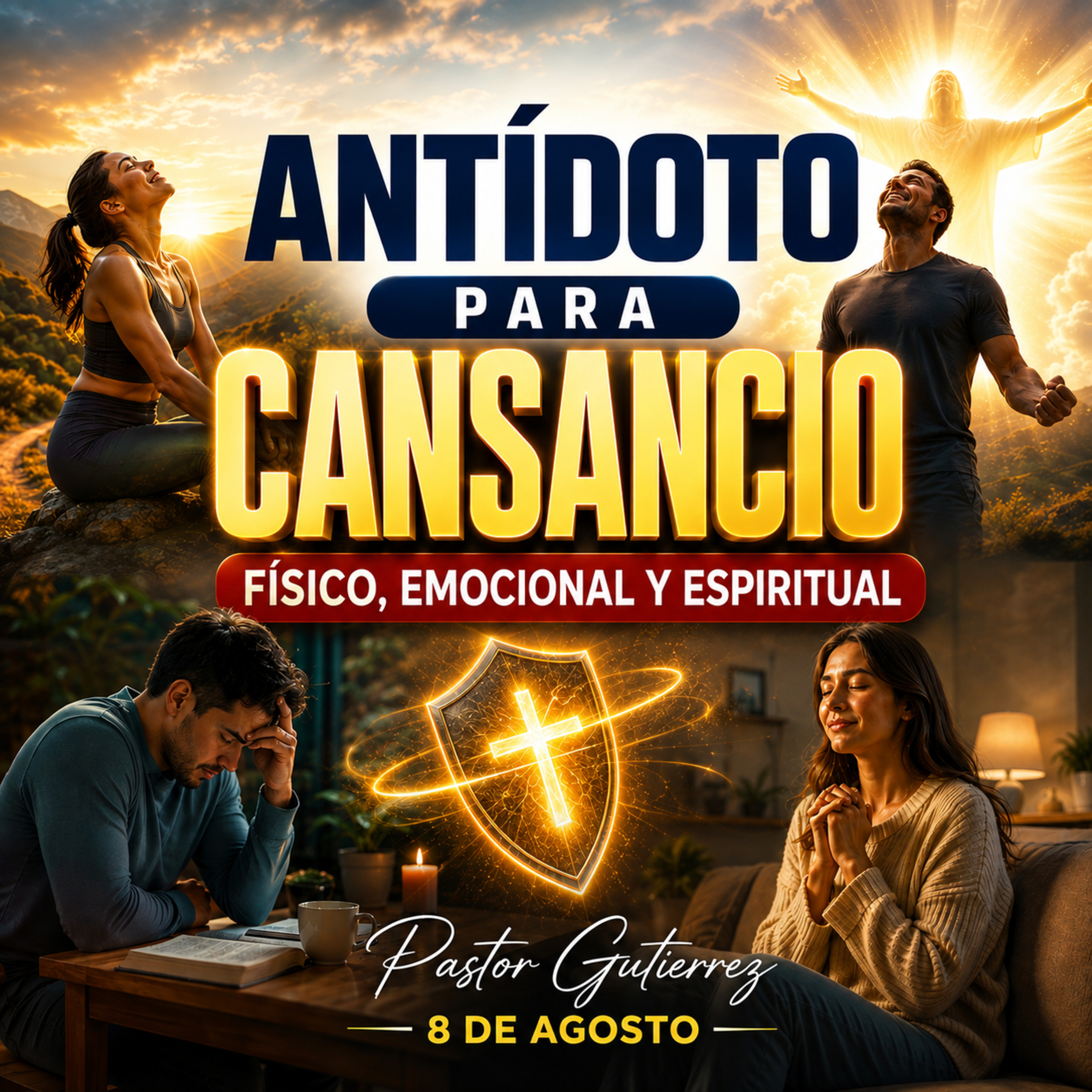 ANTÍDOTO PARA EL CANSANCIO FÍSICO, EMOCIONAL Y ESPIRITUAL episode artwork