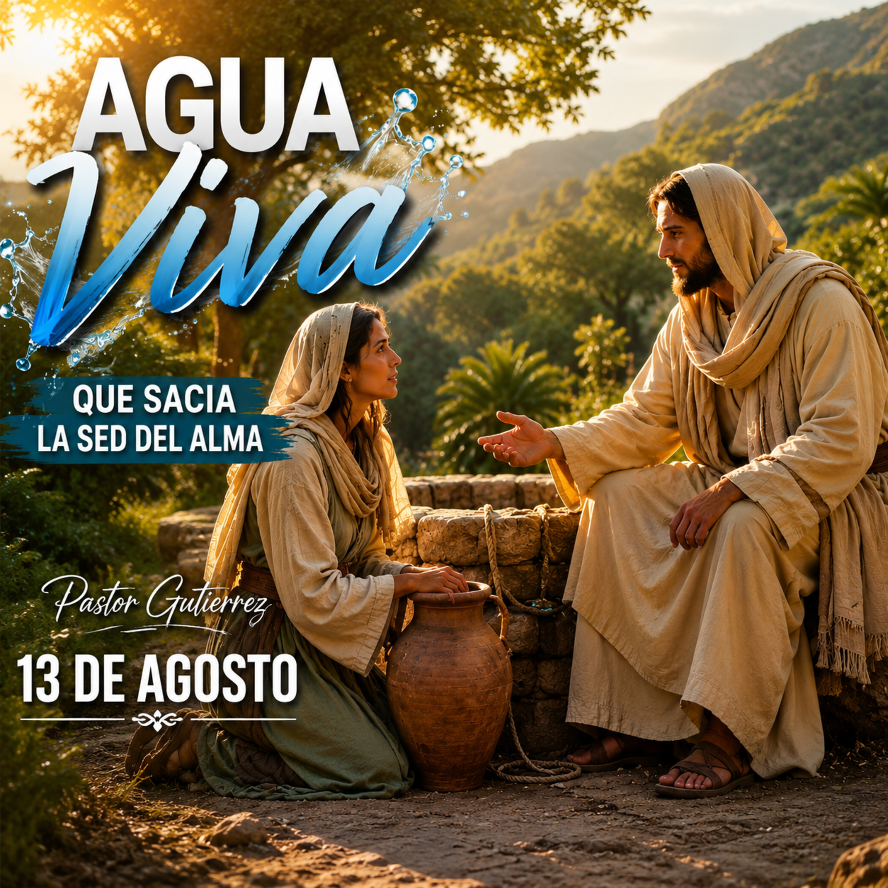 Agua viva que sacia la sed del alma | Pastor Gutierrez episode artwork