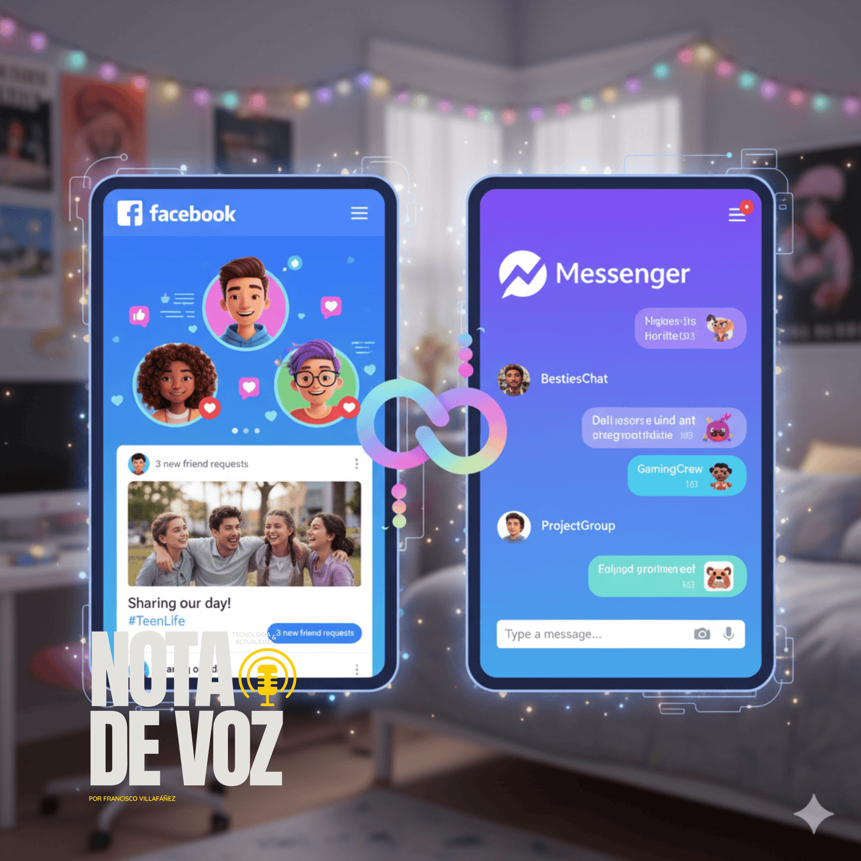 Meta lanza cuentas para adolescentes en Facebook y Messenger a nivel mundial episode artwork