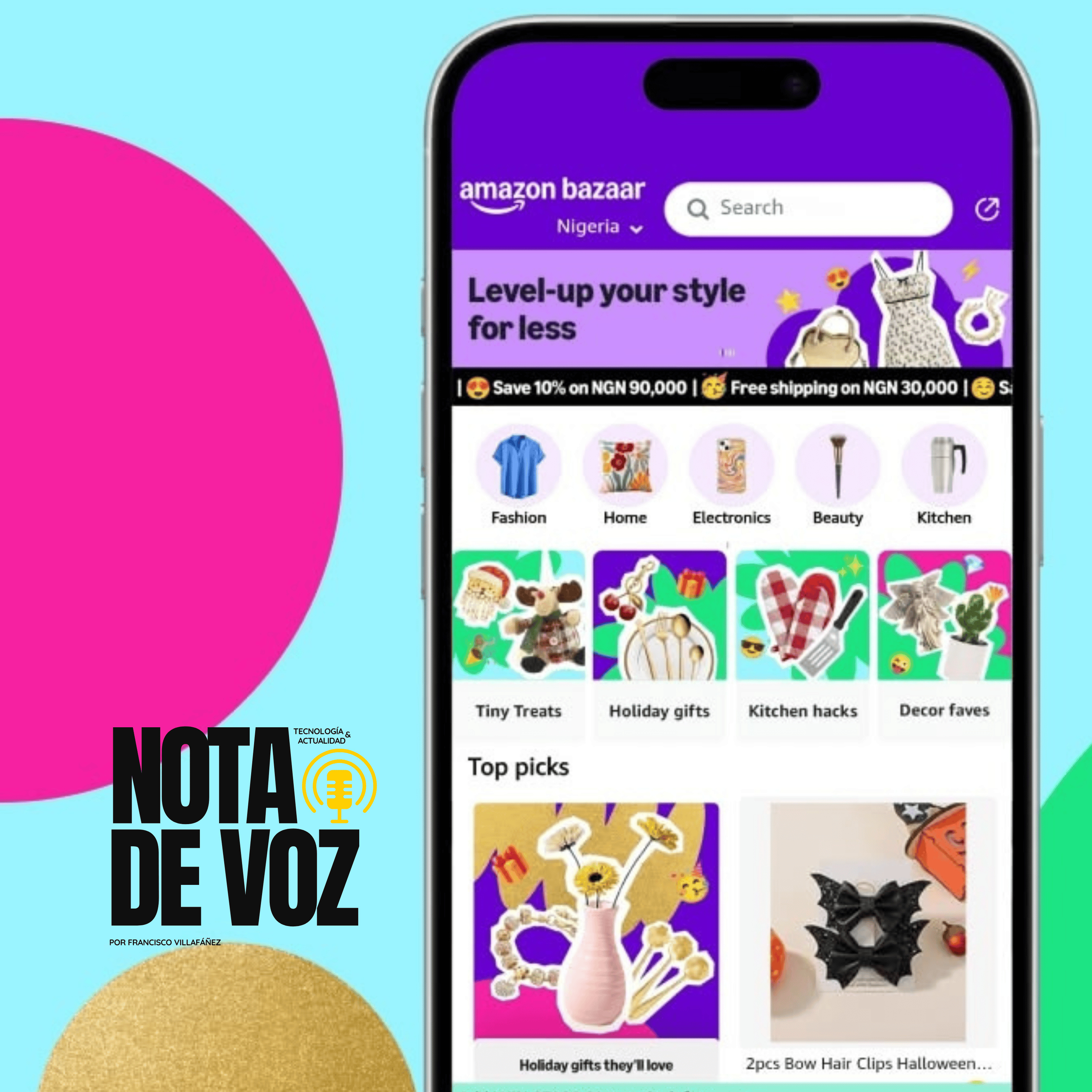 Amazon lanza Bazaar: la app de compras baratas que desafía a Temu y Shein en Latinoamérica episode artwork