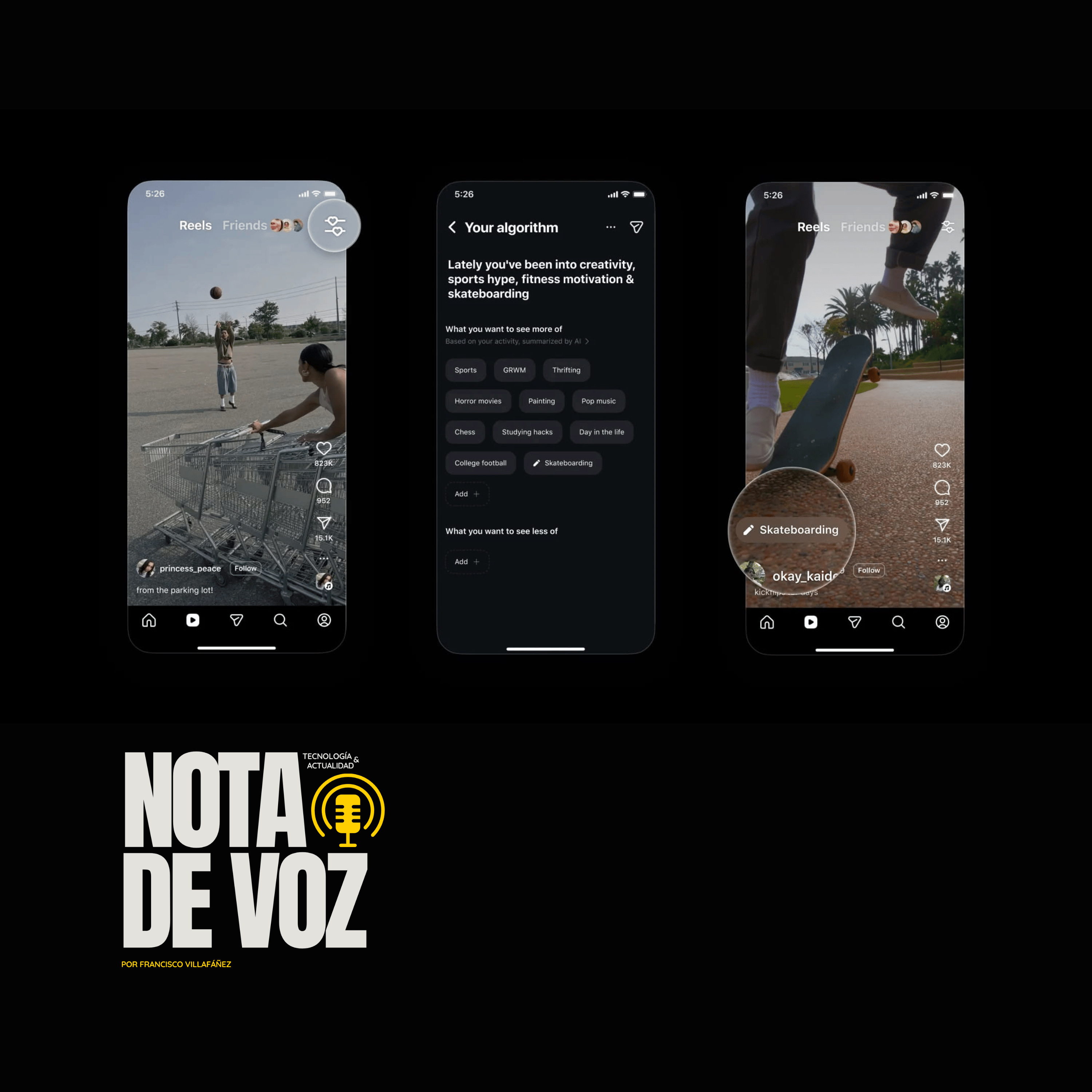 Instagram te deja “tocar” el algoritmo de Reels: llega “Tu algoritmo” episode artwork