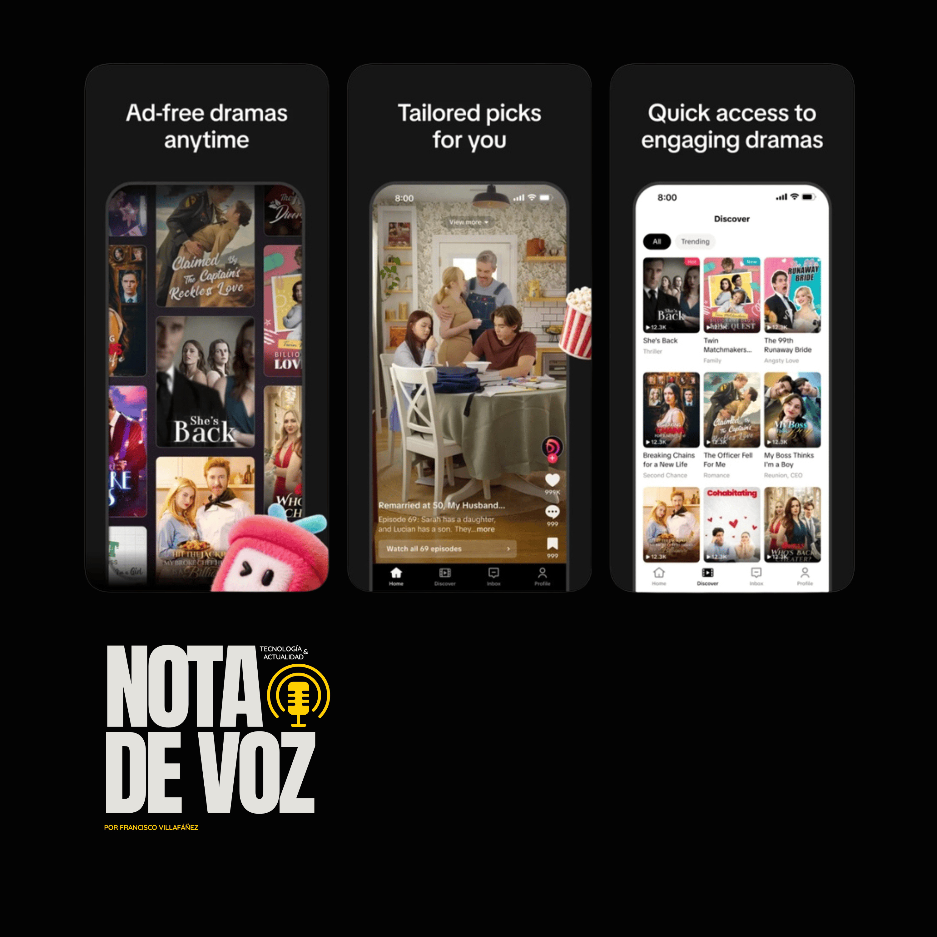 TikTok lanza PineDrama: su app de microdramas de 1 minuto episode artwork
