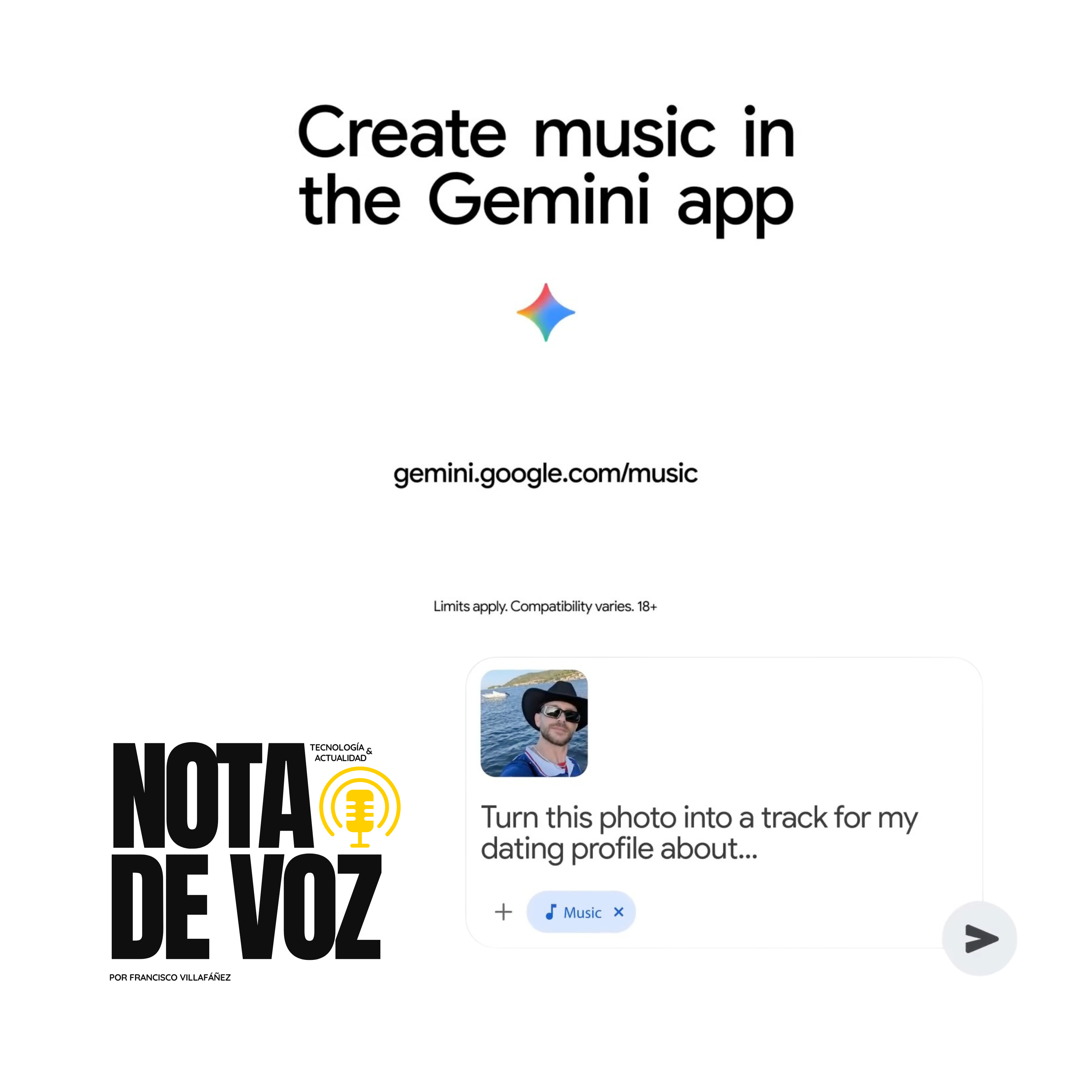 Gemini ahora crea música episode artwork