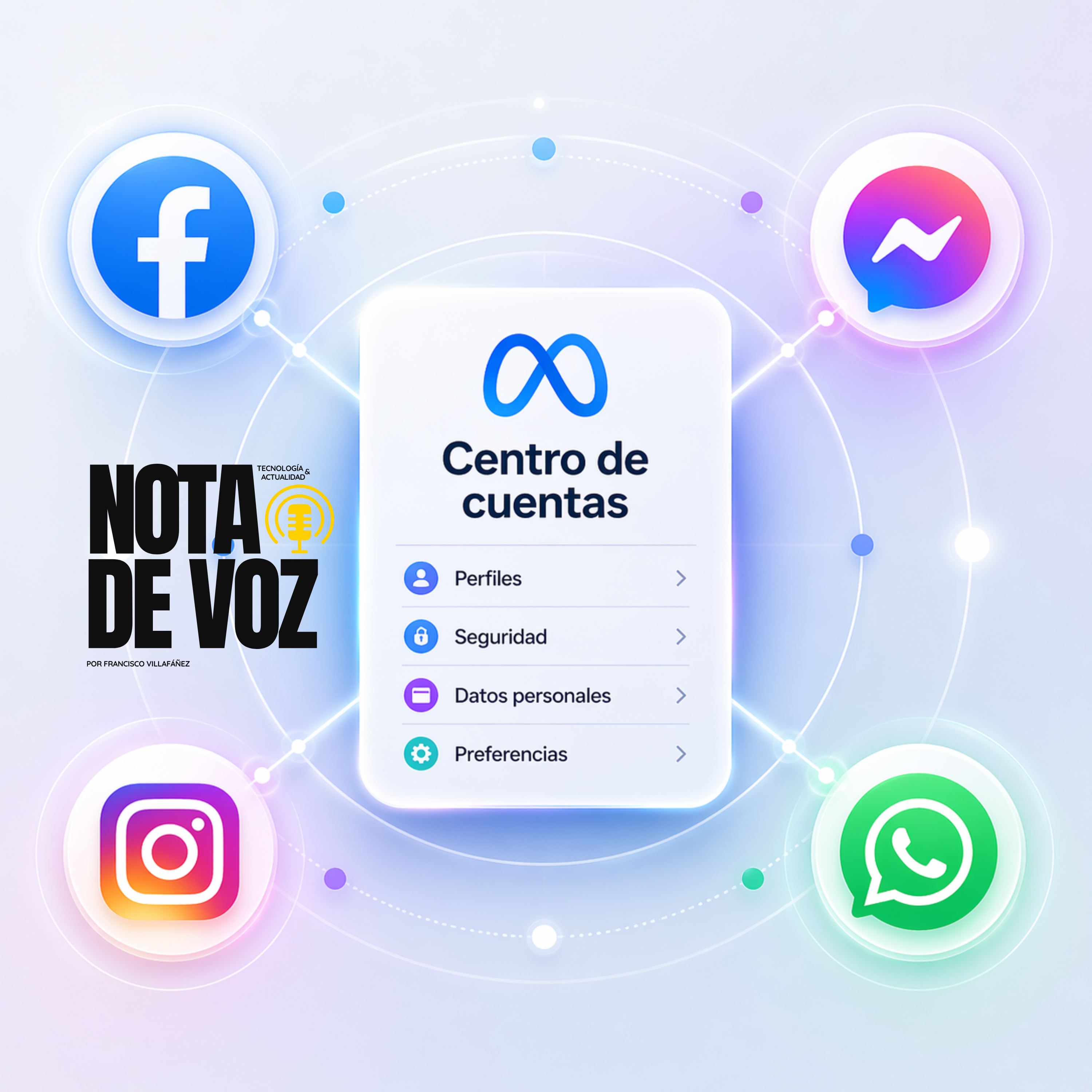 Meta reorganiza sus cuentas: así cambia la gestión entre Facebook, Instagram, Messenger y más episode artwork