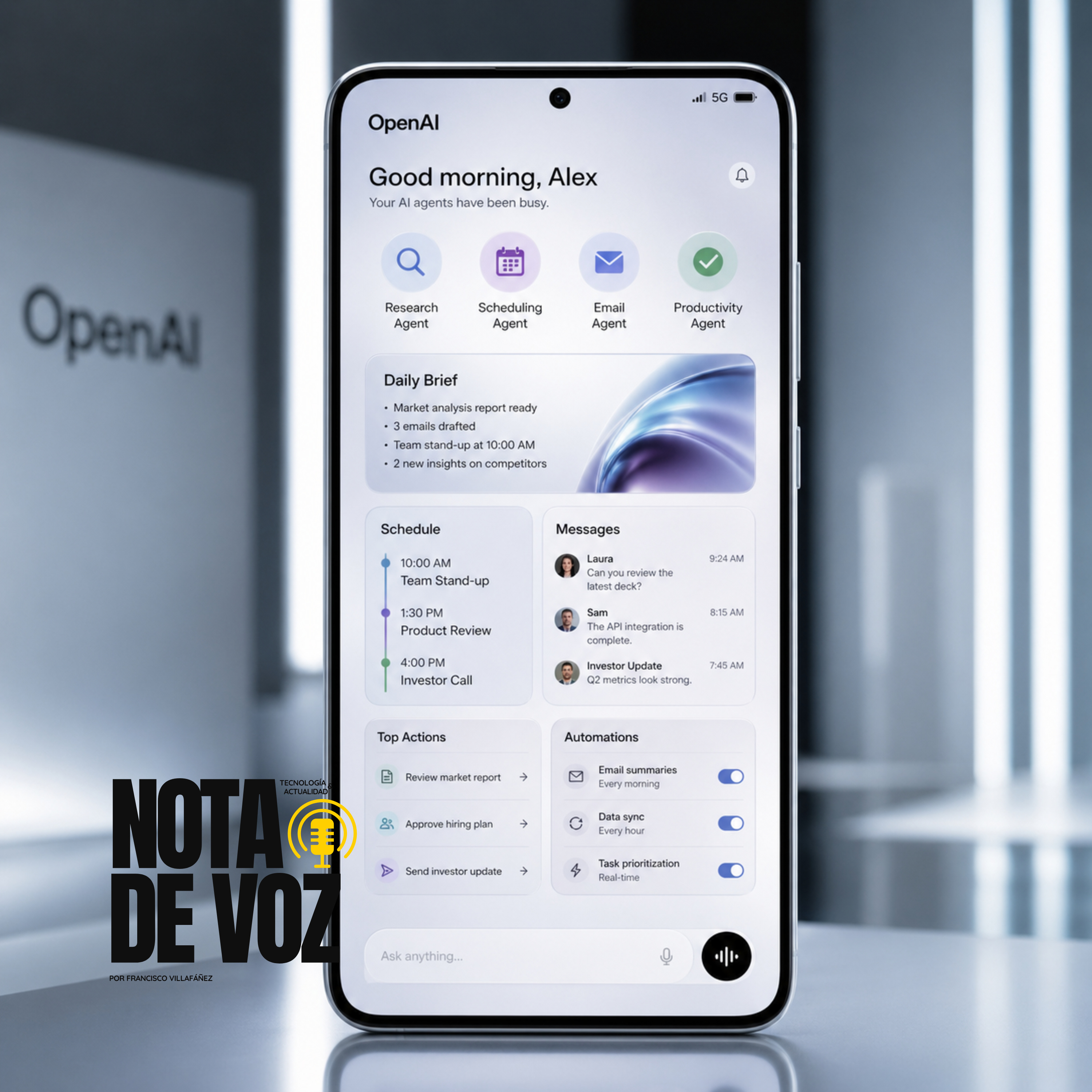 OpenAI prepara su propio teléfono con agentes de IA episode artwork