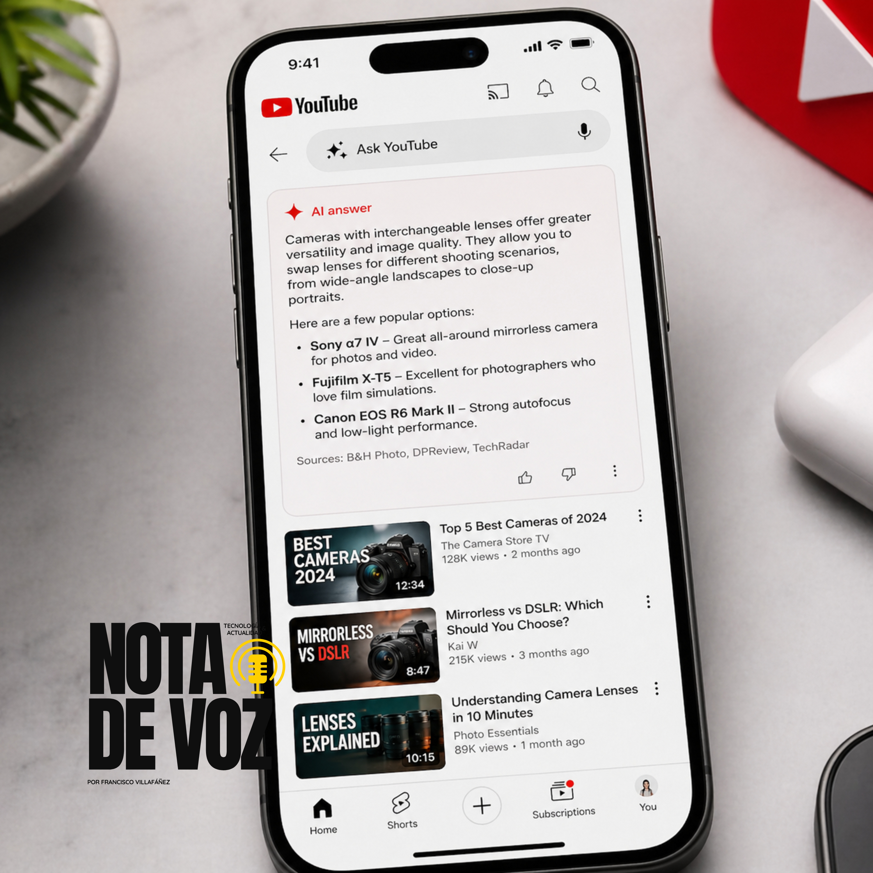 YouTube prueba “Ask YouTube”: búsquedas con IA para encontrar videos conversando episode artwork