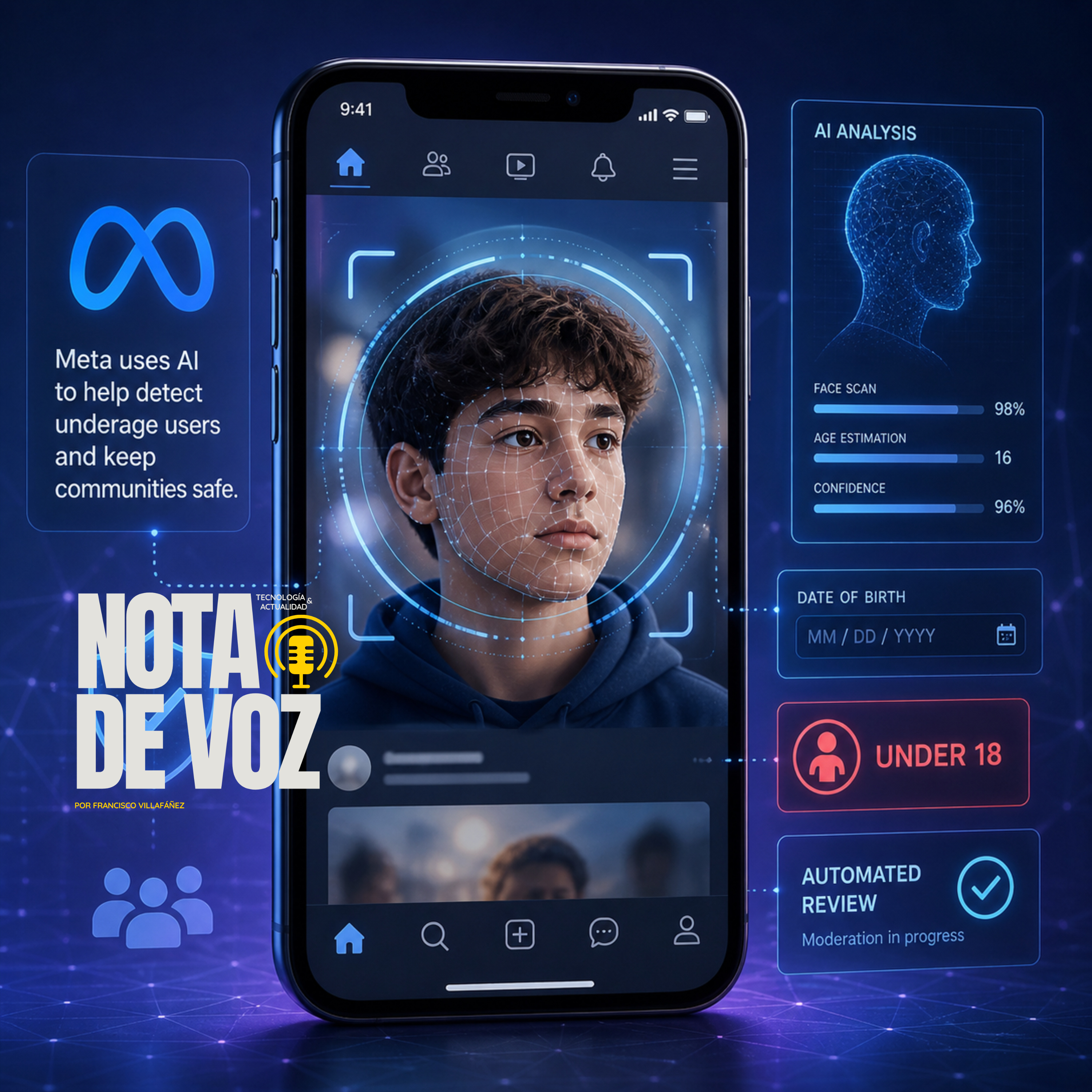 Meta usará IA para detectar si un usuario es menor de edad episode artwork