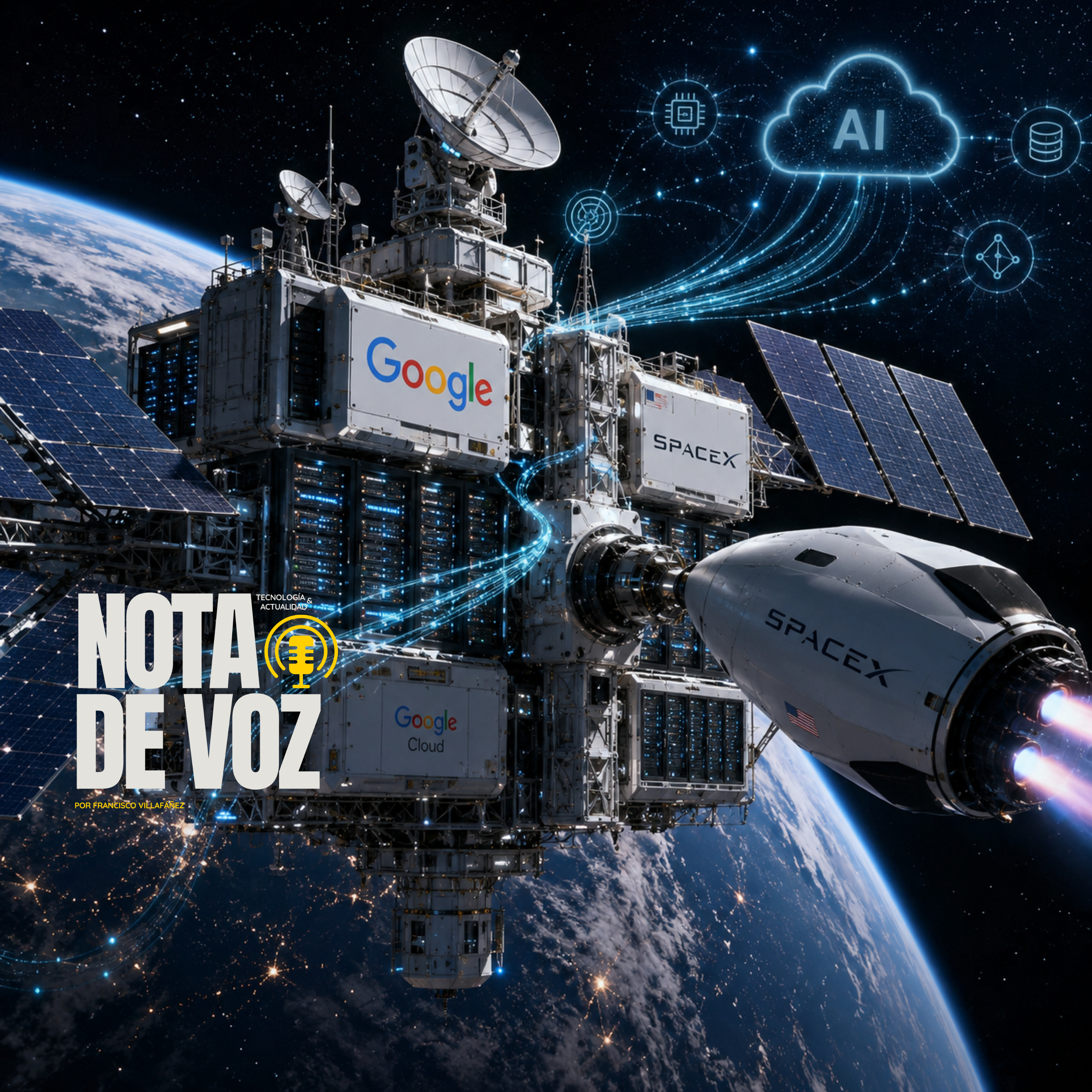 Google y SpaceX quieren llevar los centros de datos al espacio episode artwork