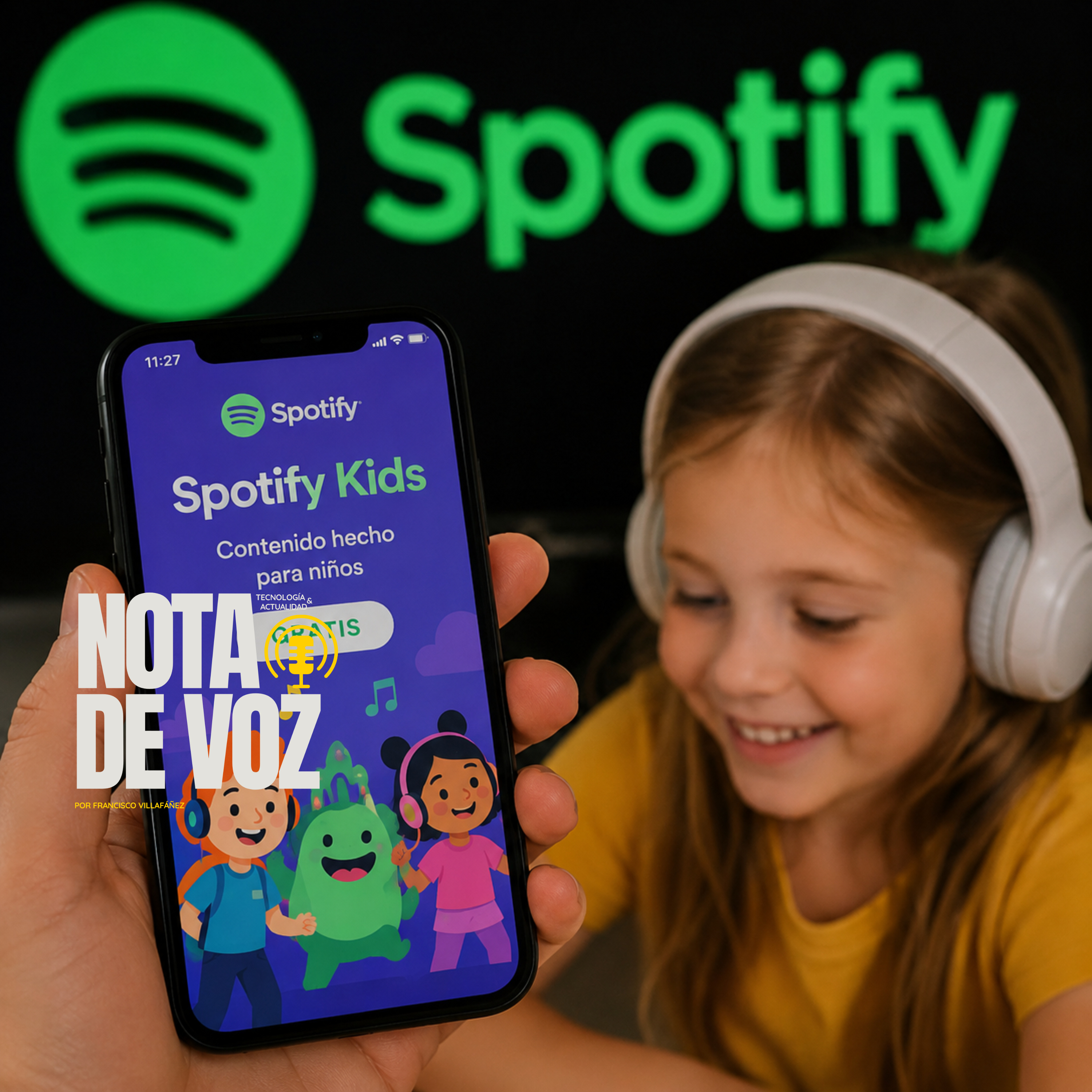 Spotify abre las cuentas infantiles gratis episode artwork