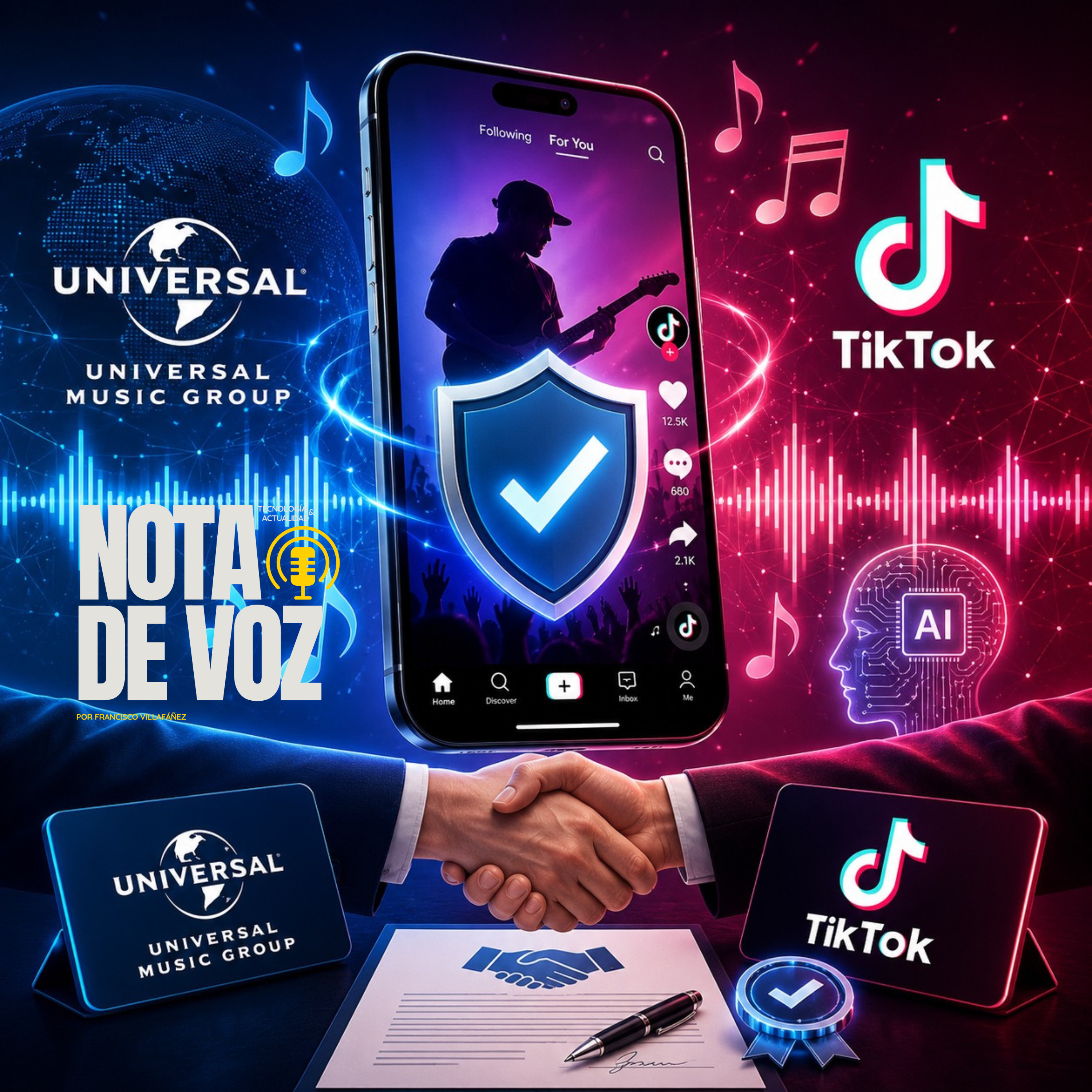 UMG y TikTok renuevan acuerdo: la música con IA entra en una nueva etapa episode artwork