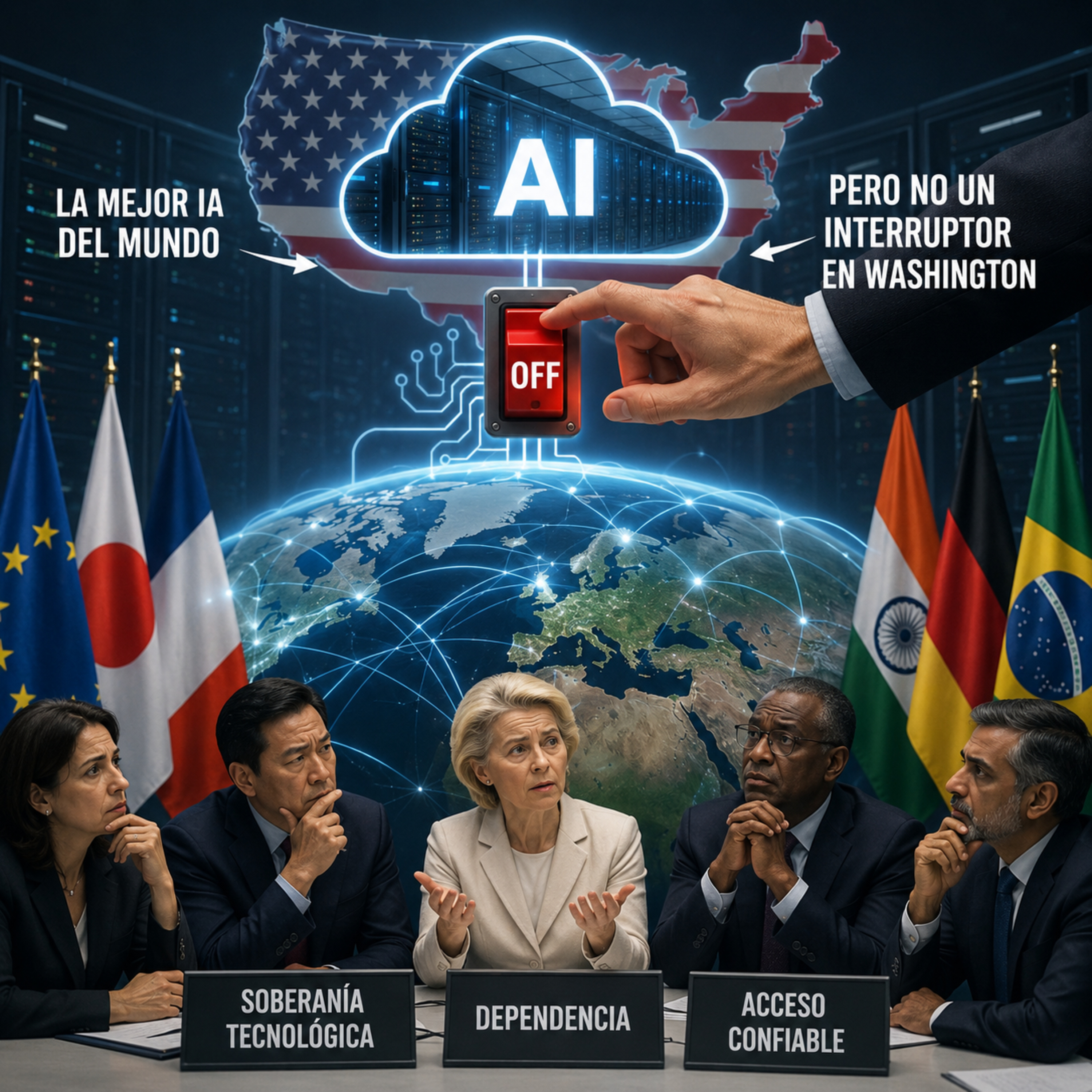 Gobiernos quieren IA estadounidense, pero no depender de un interruptor en Washington episode artwork