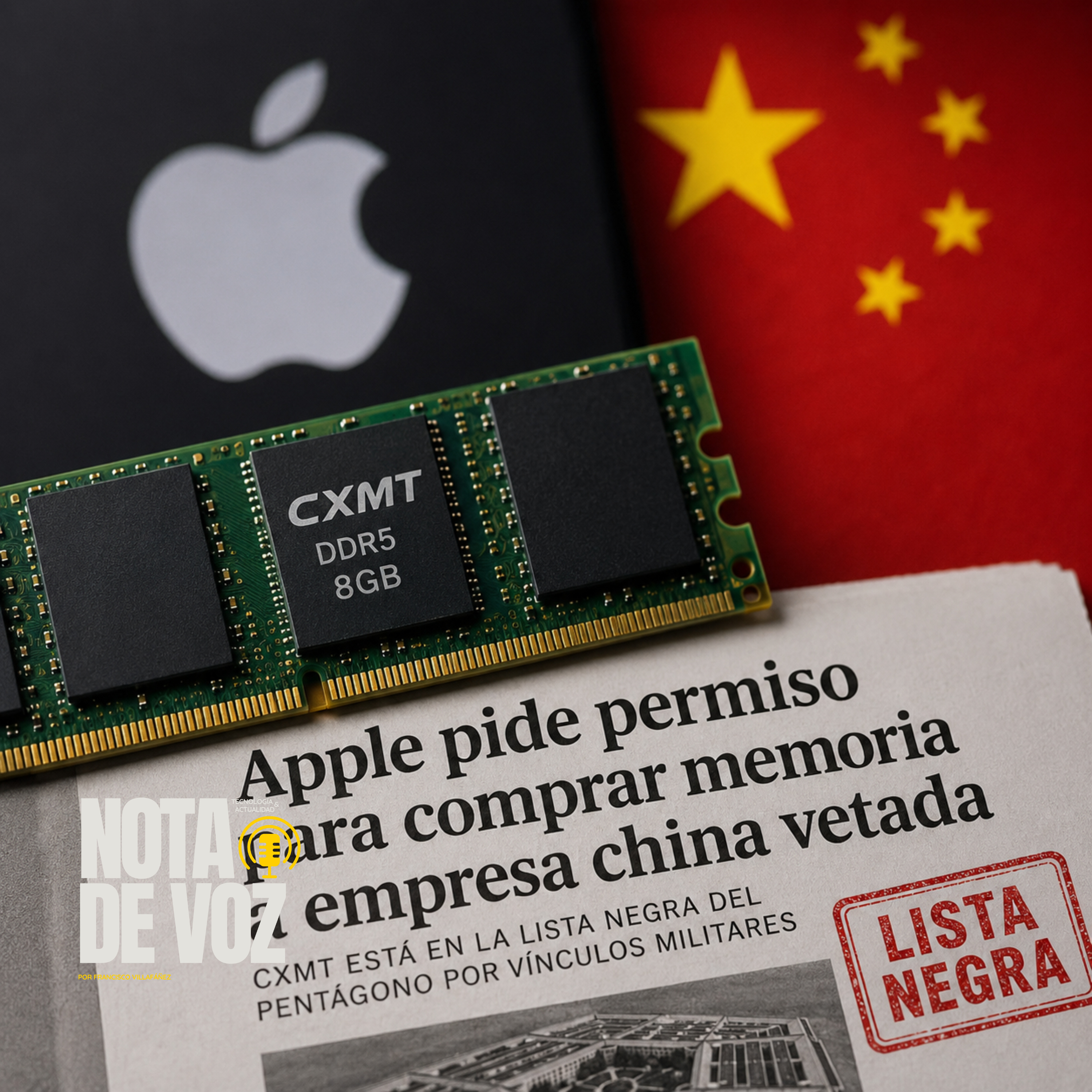 Apple busca comprar memoria a un proveedor chino vetado episode artwork