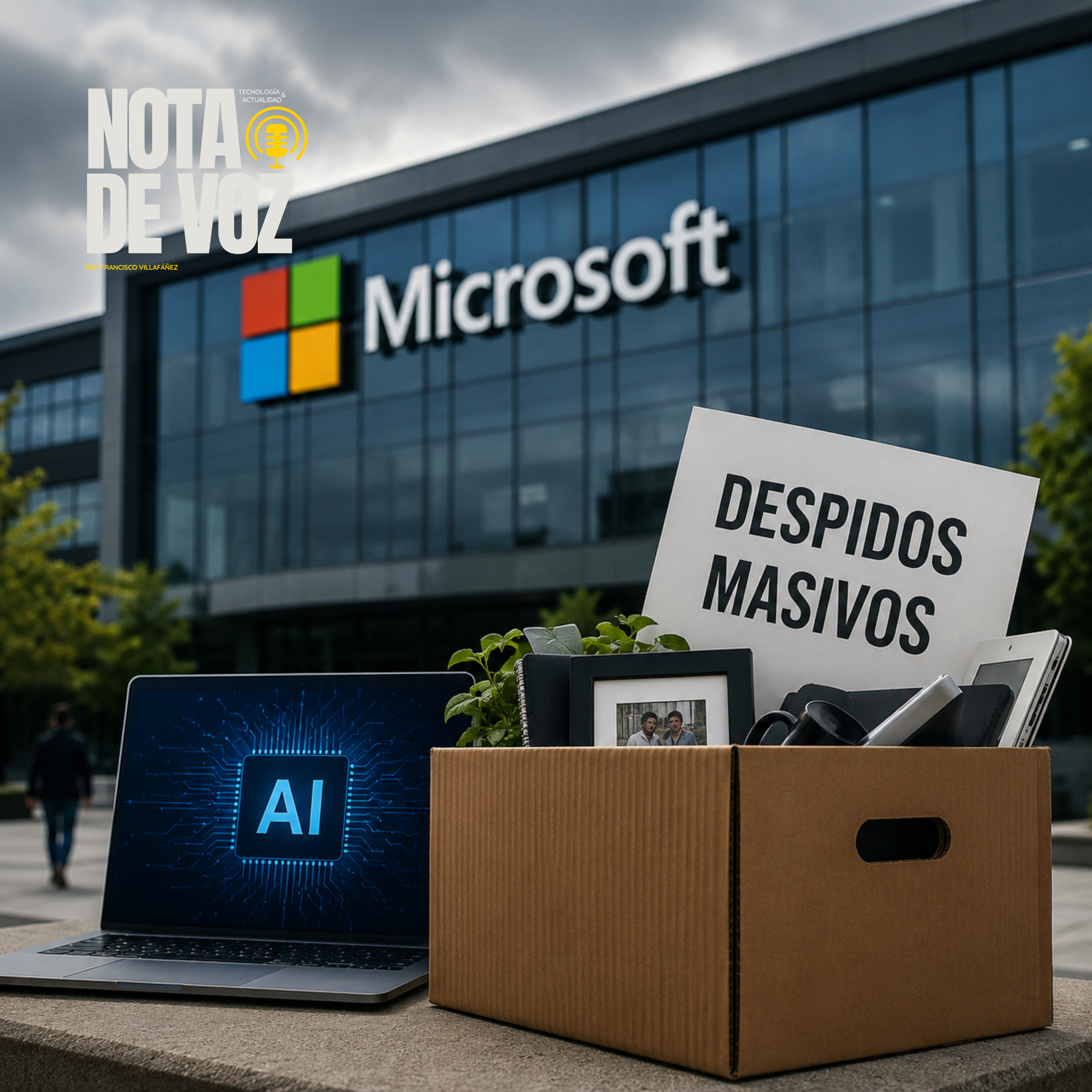 Microsoft prepara miles de despidos mientras acelera su apuesta por la IA episode artwork