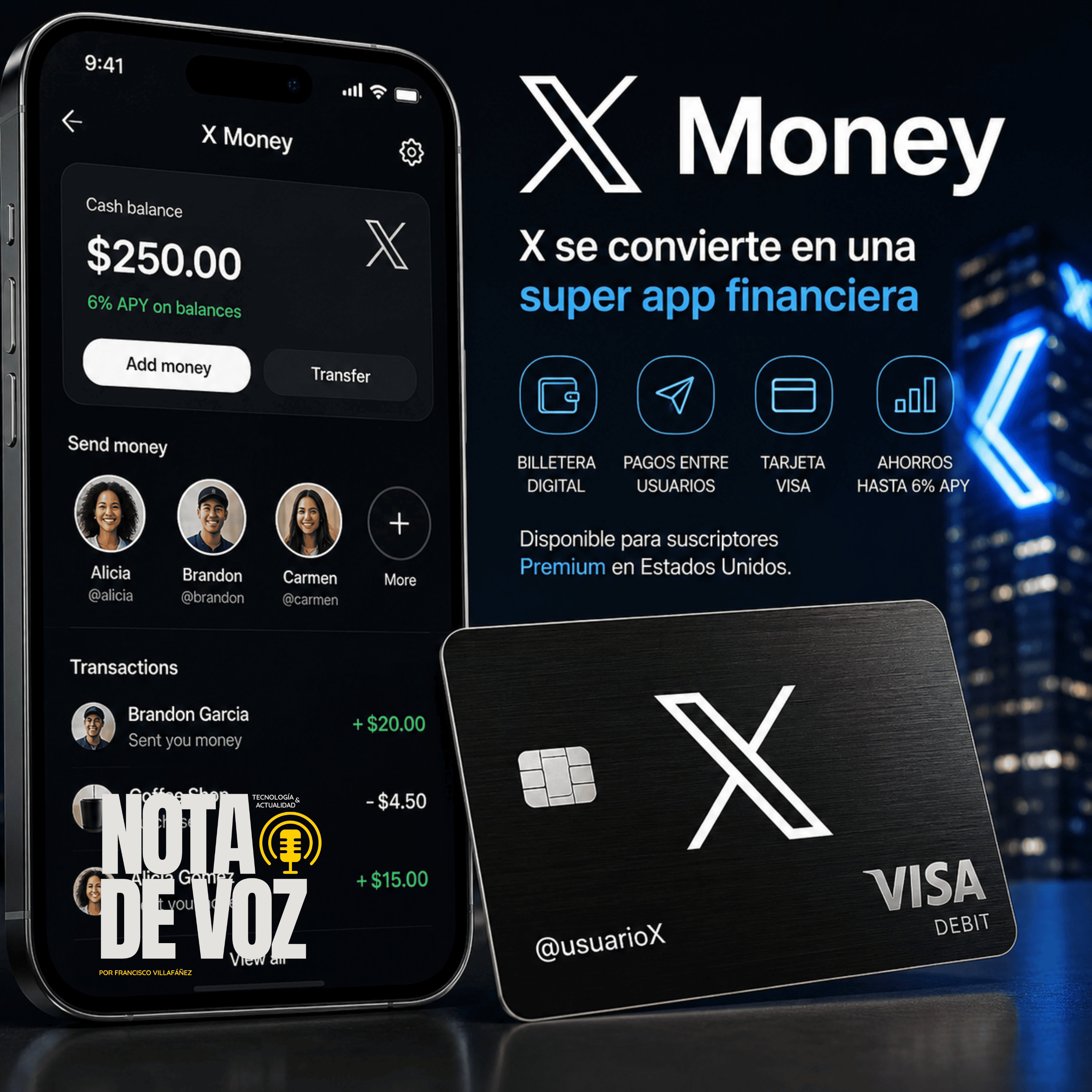 X Money ya es oficial episode artwork