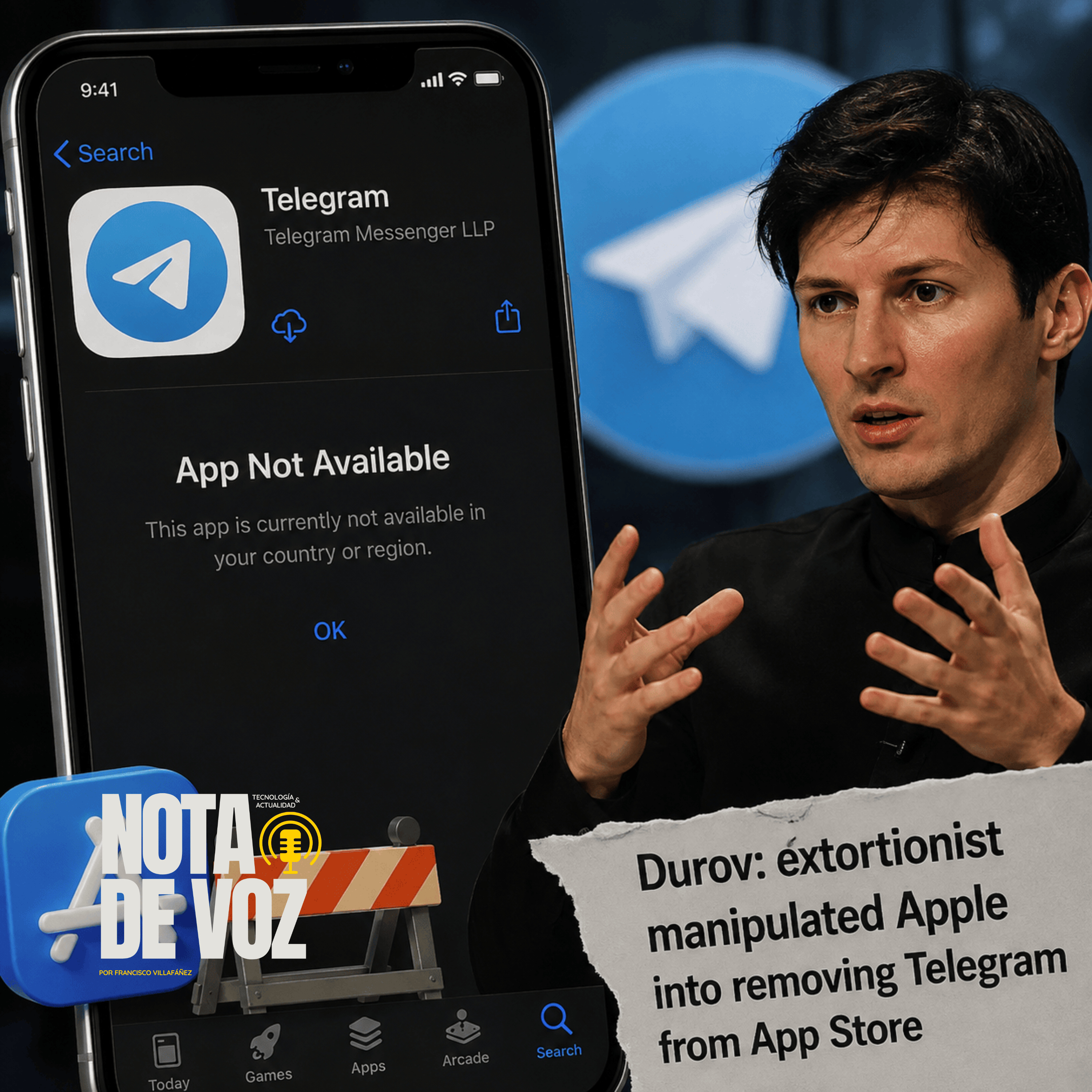 Telegram, Apple y el nuevo riesgo de los “takedowns” manipulados episode artwork