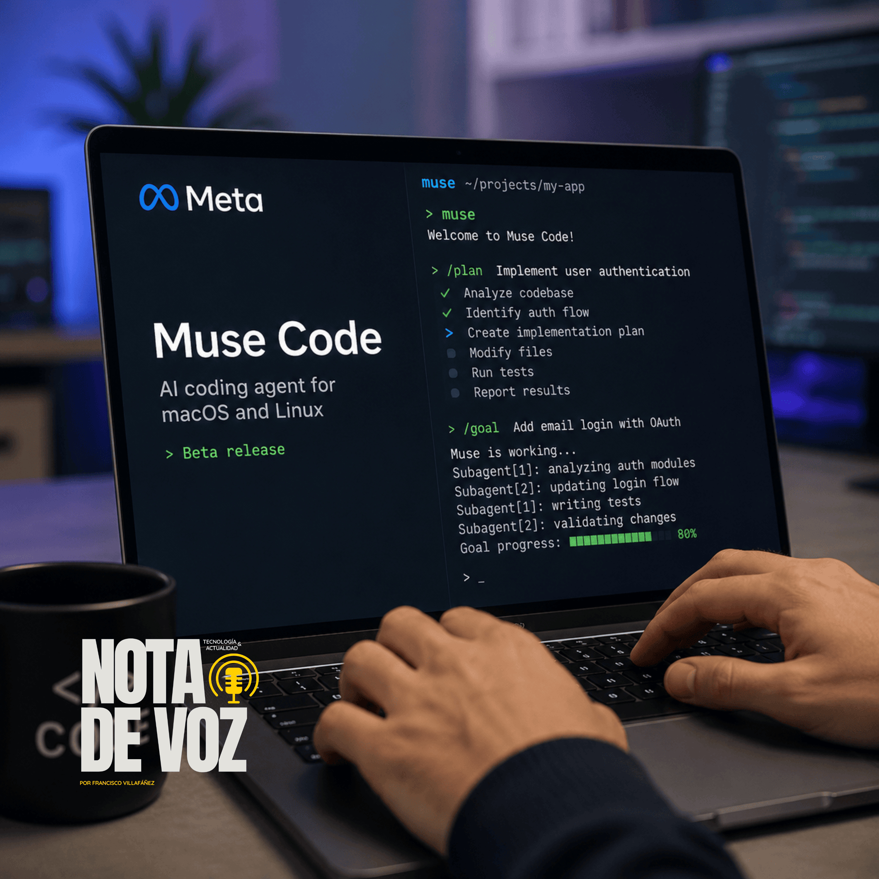 Meta lanza Muse Code: su nuevo agente de IA para programadores episode artwork