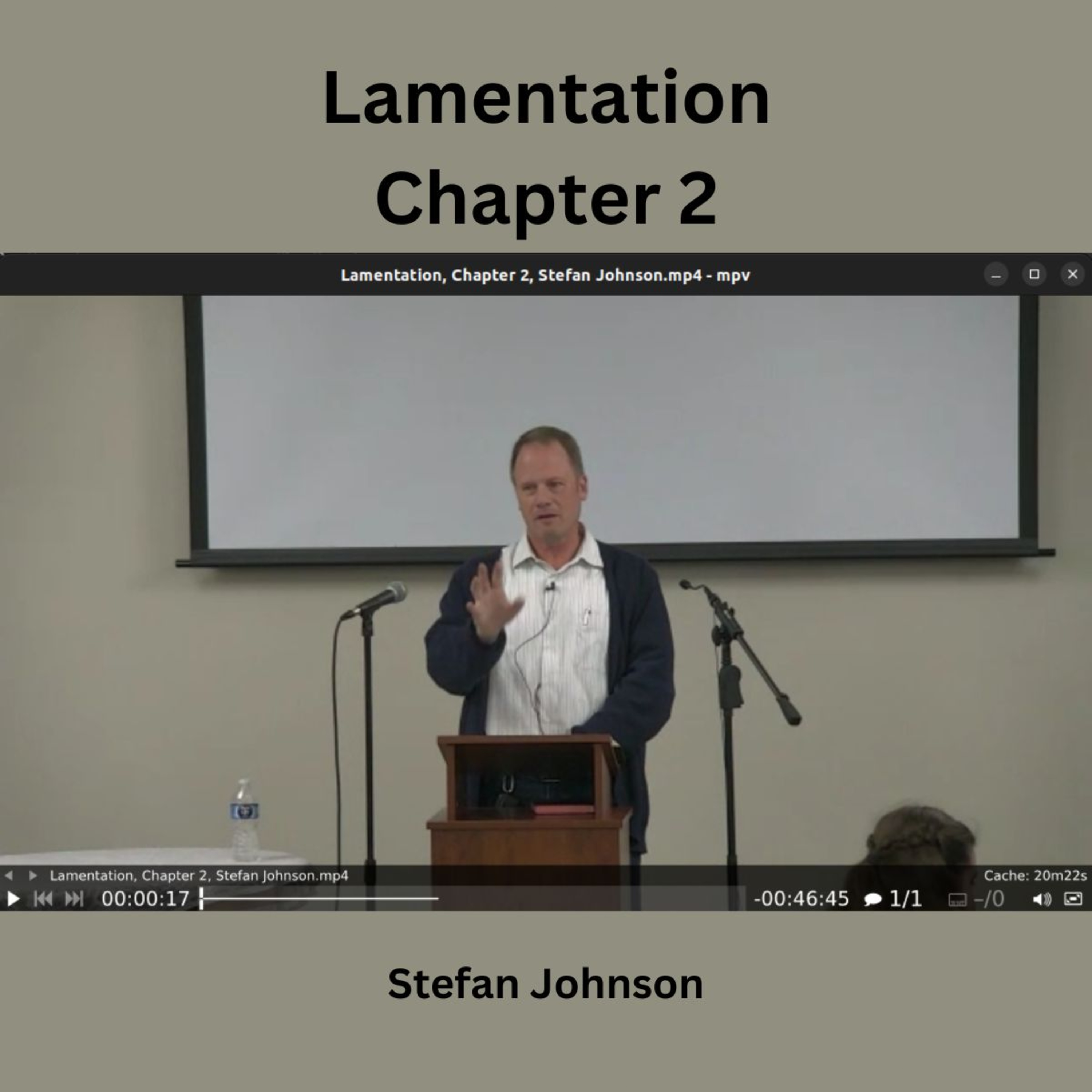 Lamentation, Chapter 2, Stefan Johnson episode artwork