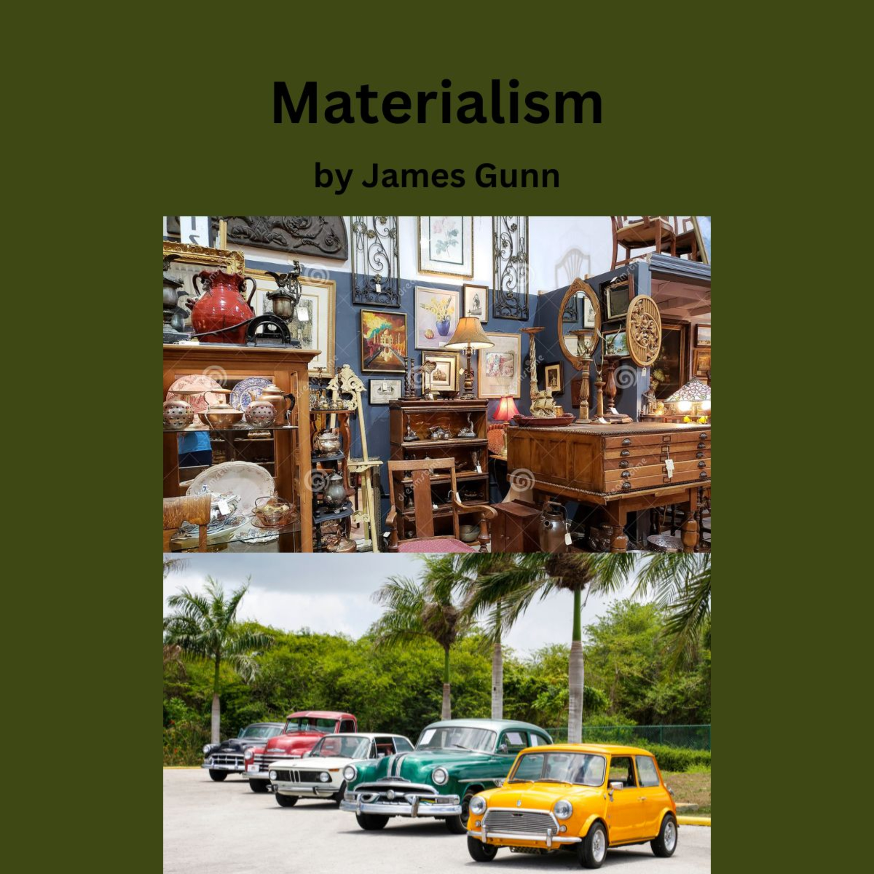 Materialism, by James Gunn episode artwork