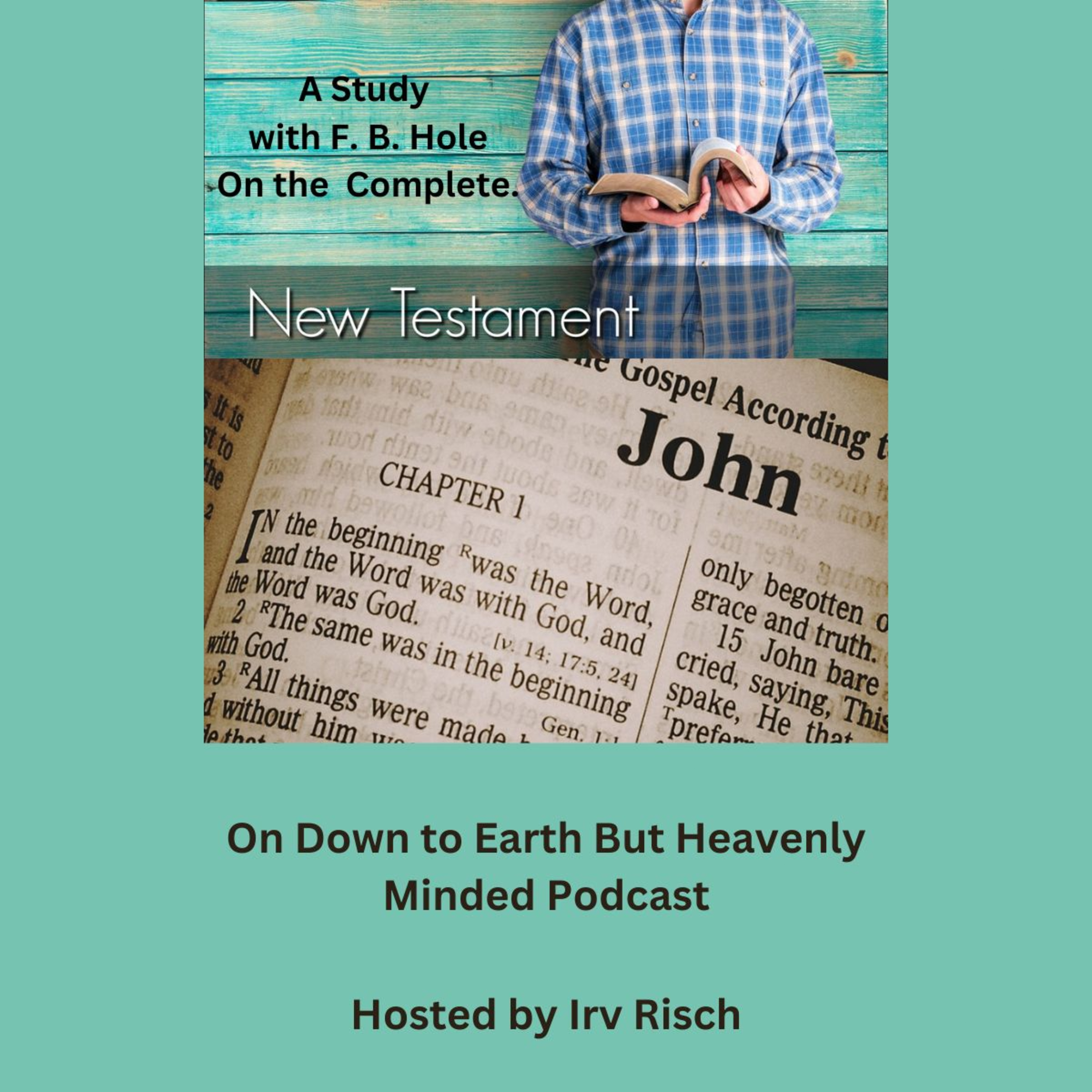 Study in the NT John 2, on Down to Earth But Heavenly Minded Podcast