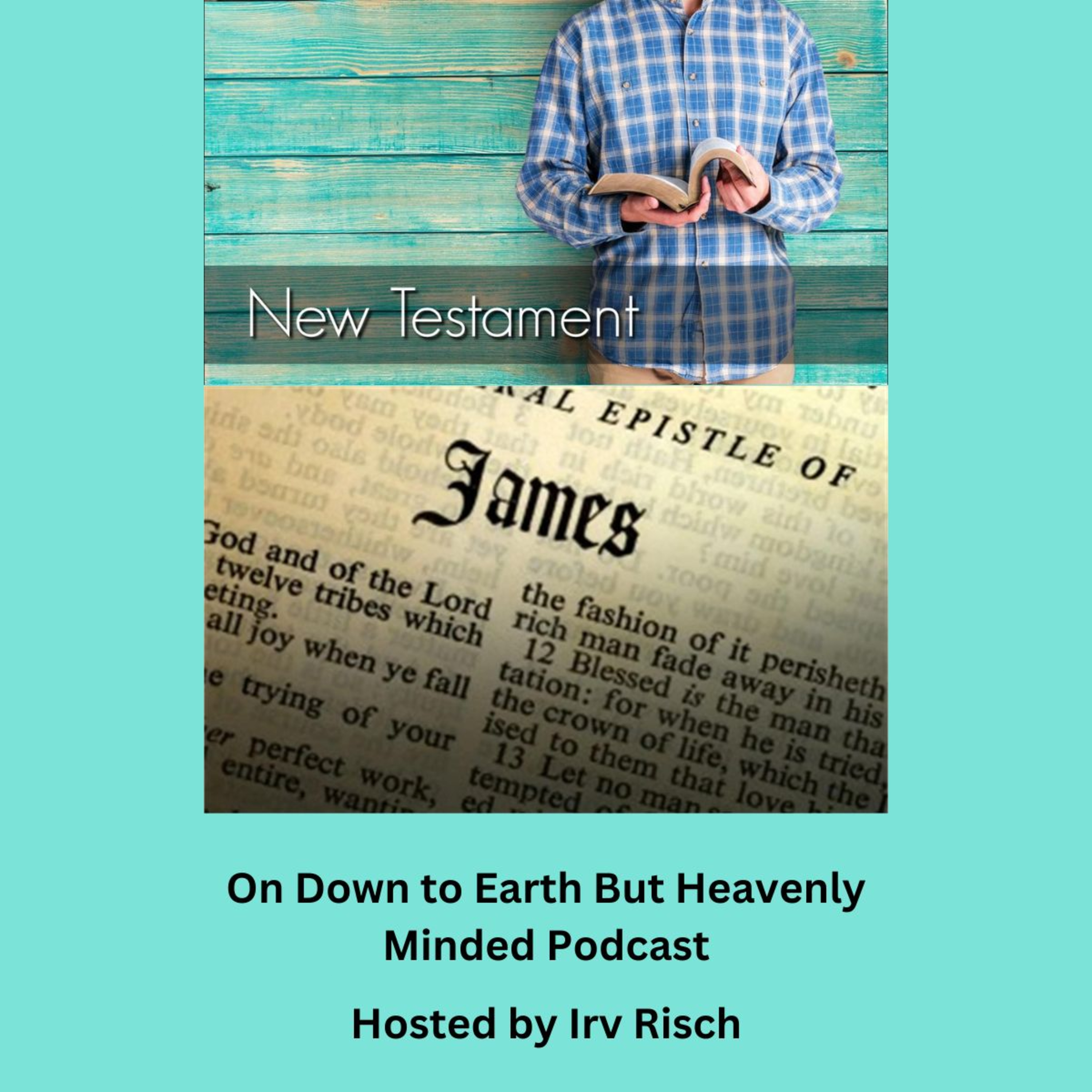 Study in the NT, James 1, on Down to Earth But Heavenly Minded Podcast