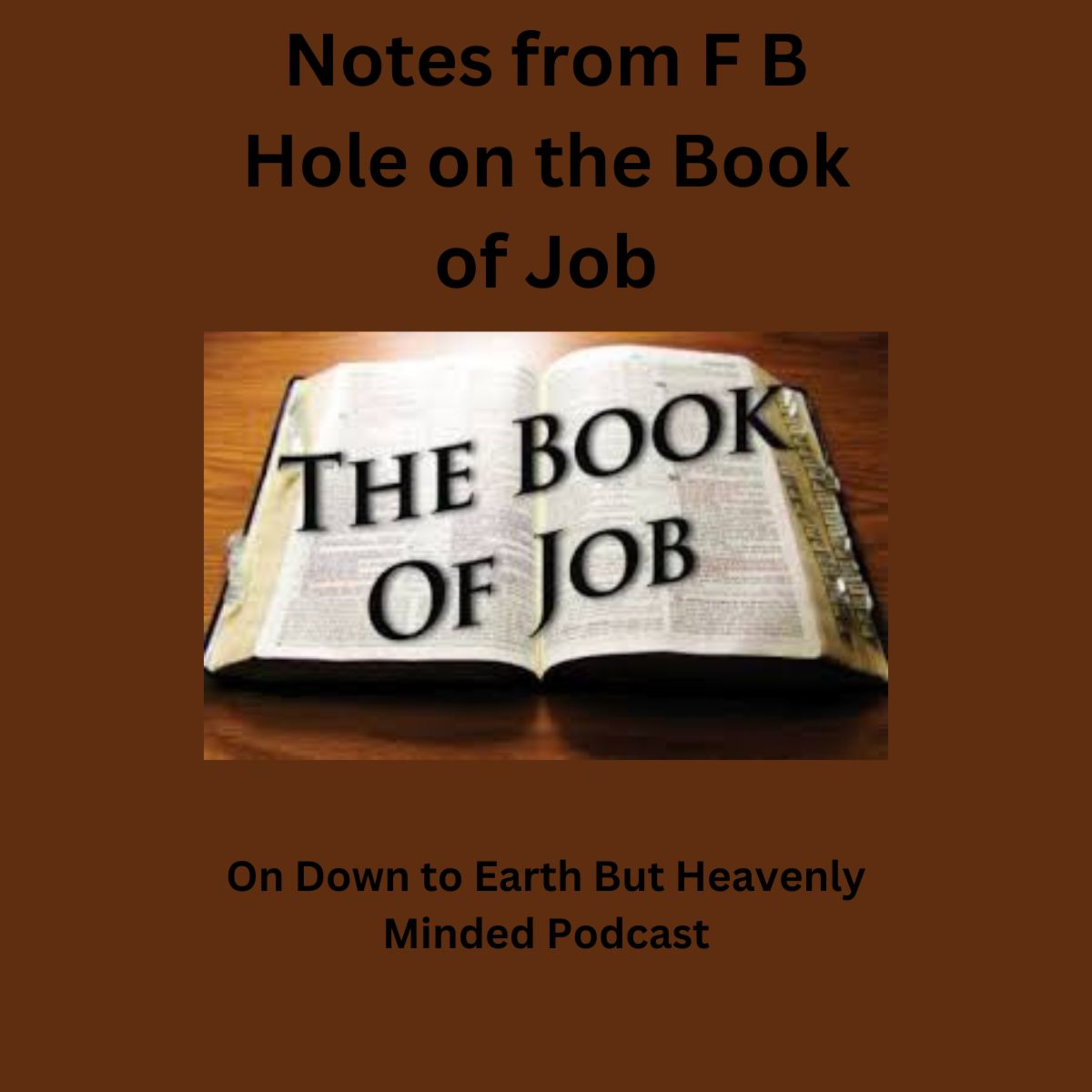 The Book of Job, Chapters 1 to 7 on Down to Earth But Heavenly Minded Podcast episode artwork