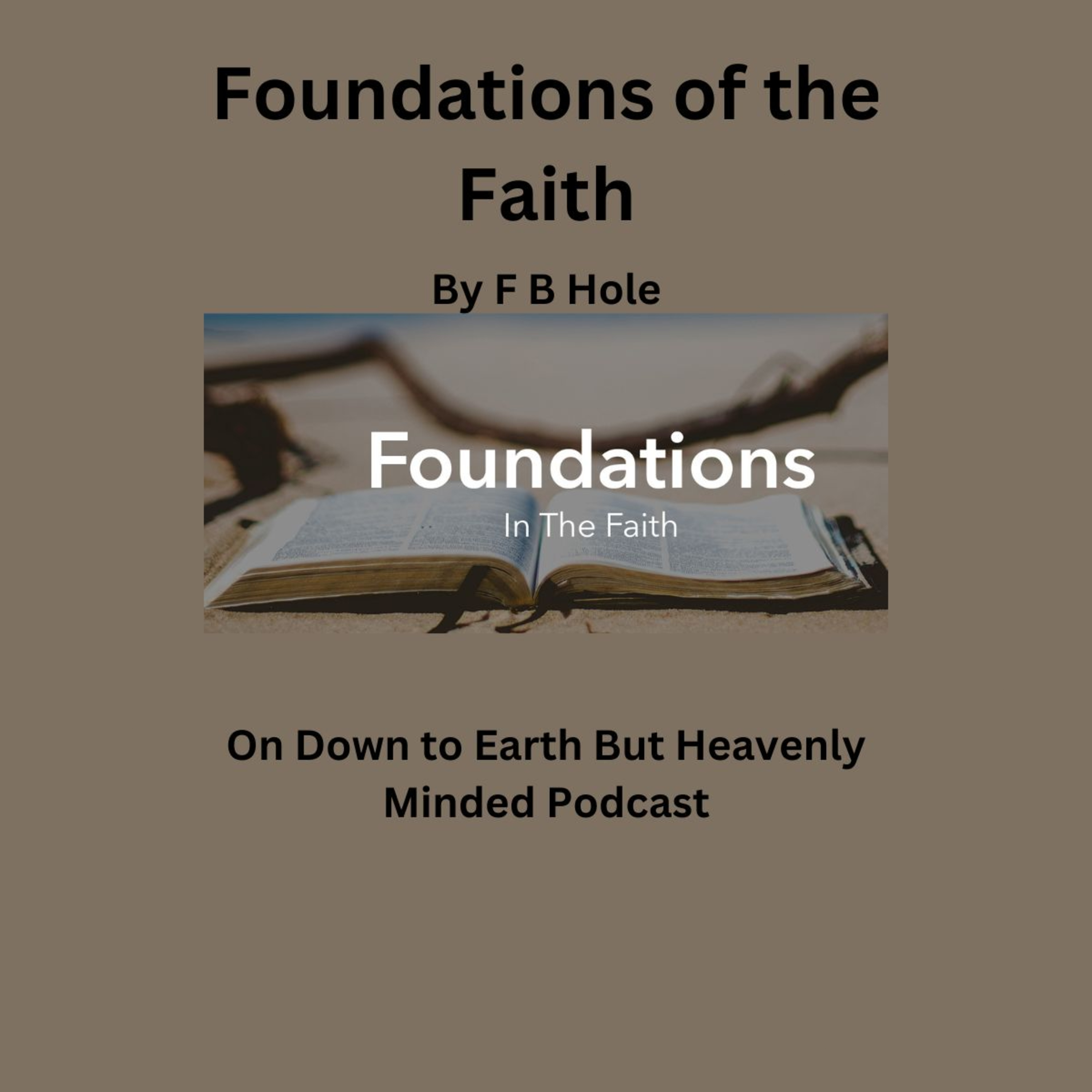 Foundations of the Faith, by F B Hole, Chapter 8 on Down to Earth But Heavenly Minded Podcast episode artwork