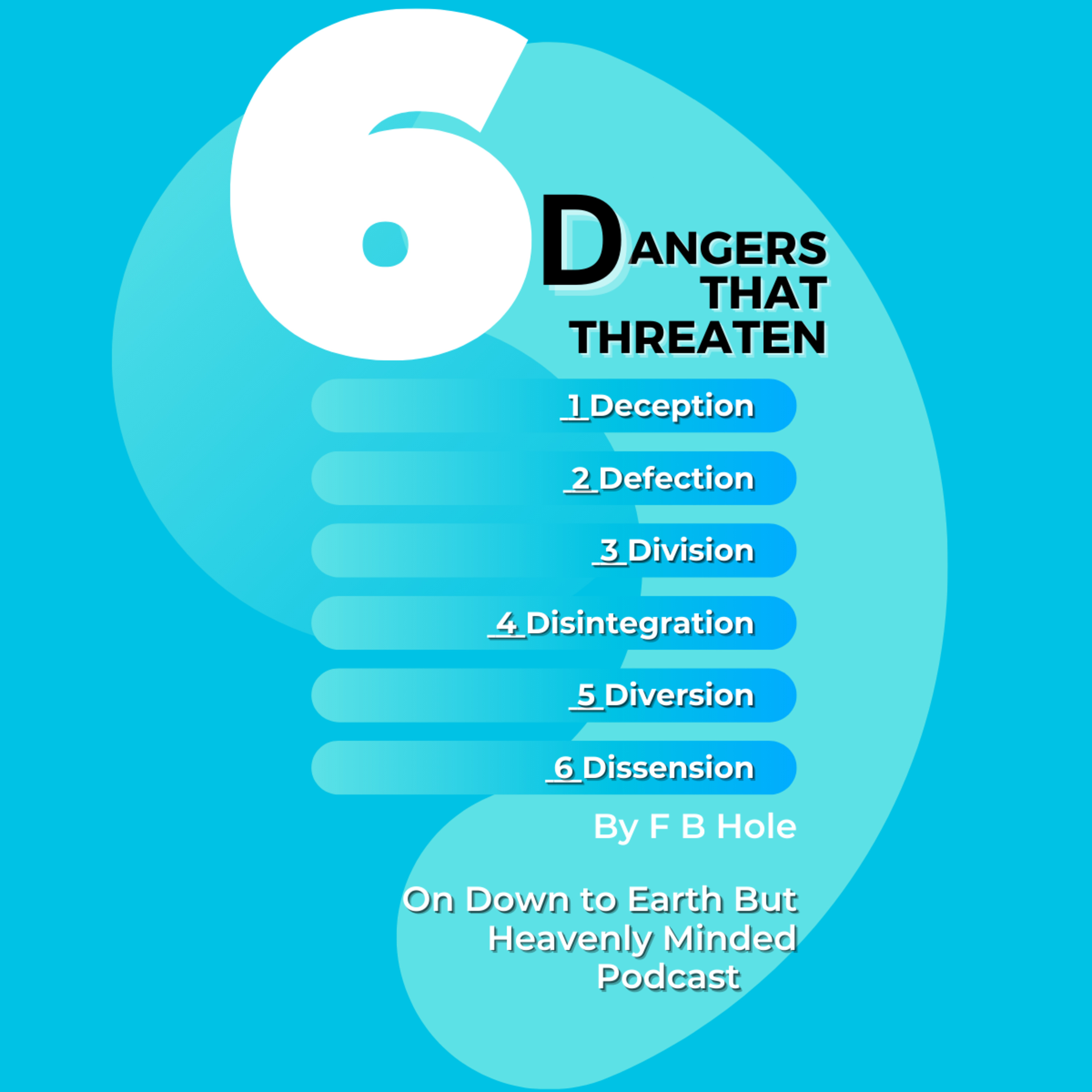 Six Dangers That Threaten by F B Hole, on Down to Earth But Heavenly Minded Podcast episode artwork