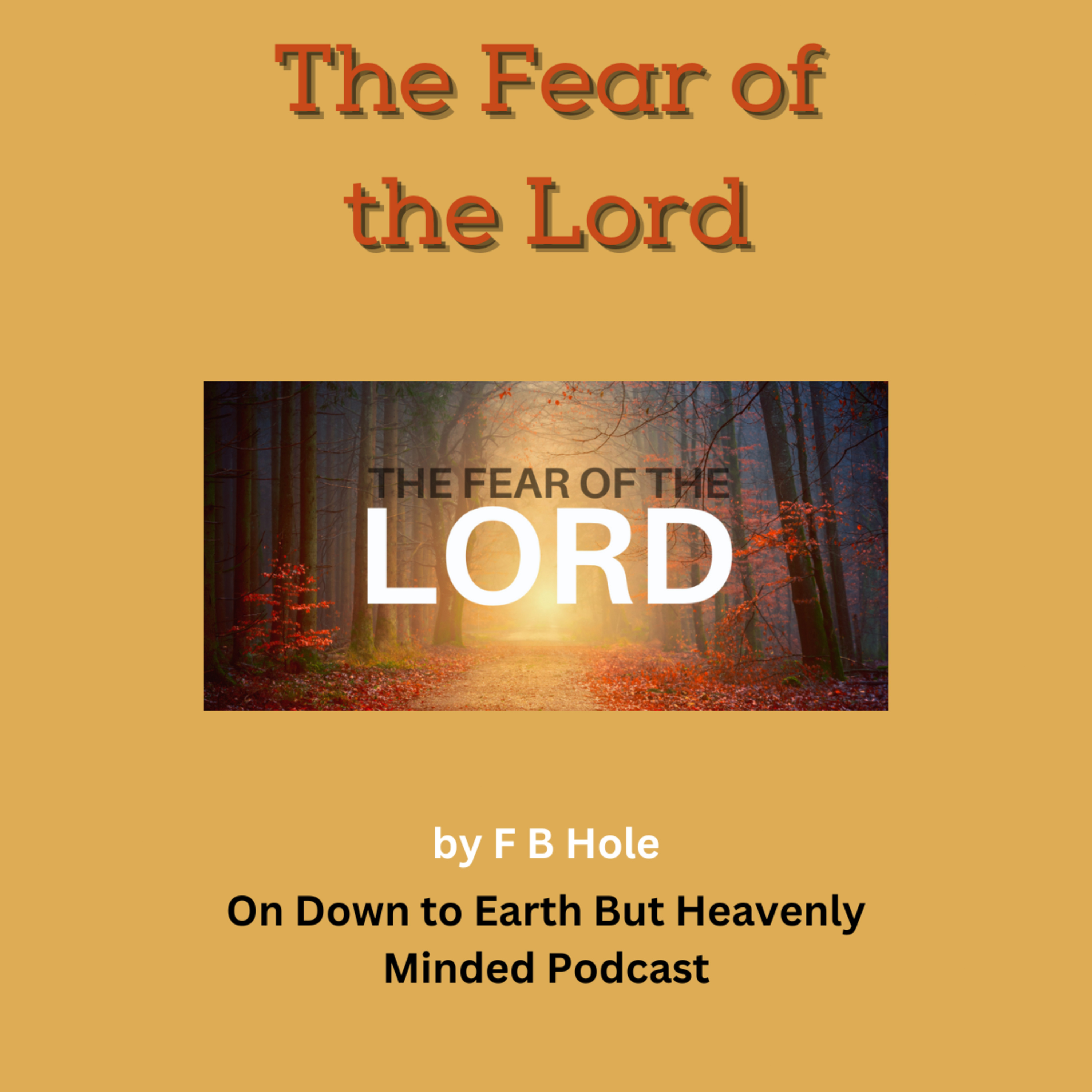 "The Fear of the Lord", by F B Hole, On Down to Earth But Heavenly Minded Podcast episode artwork