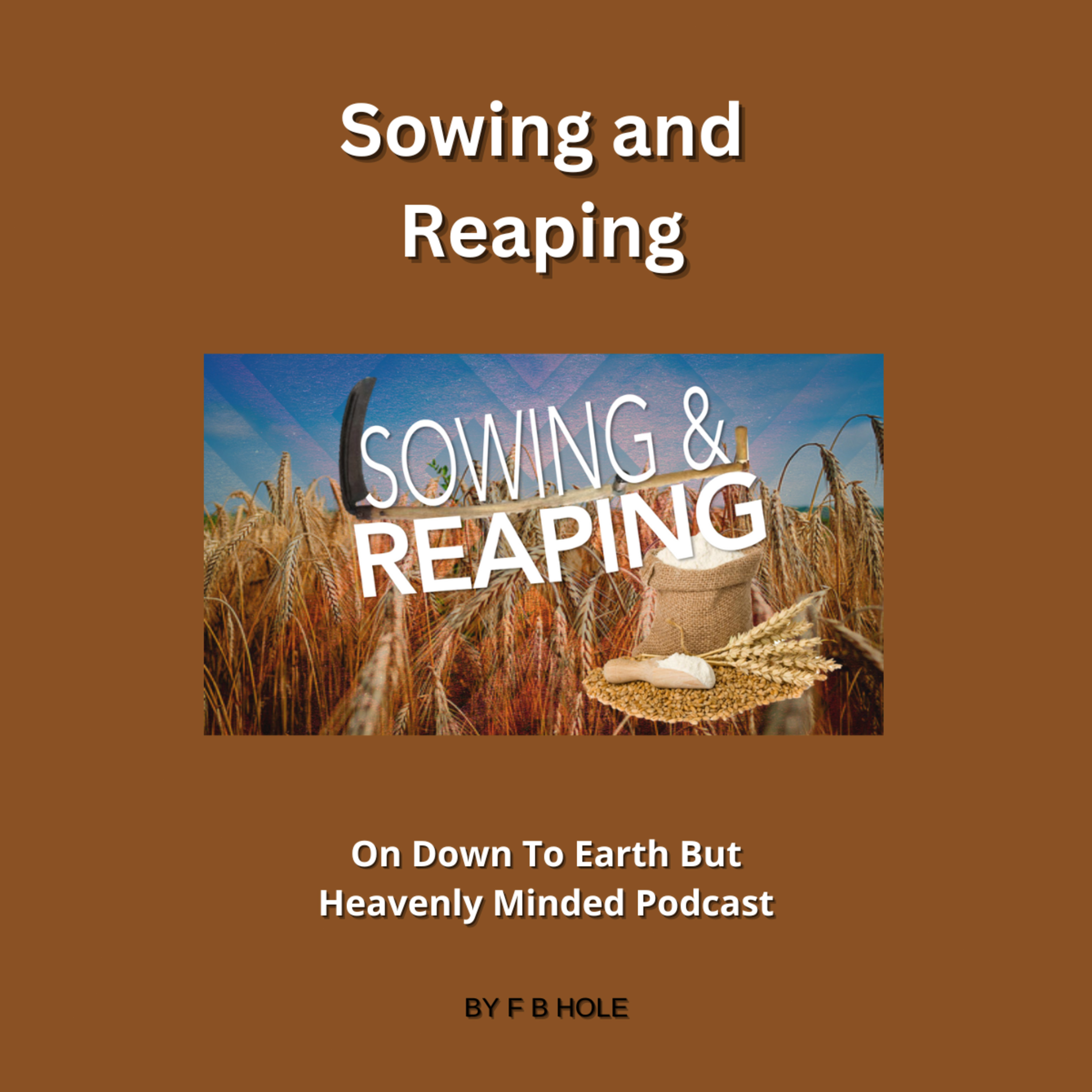 Sowing and Reaping, On Down to Earth But Heavenly Minded Podcast 