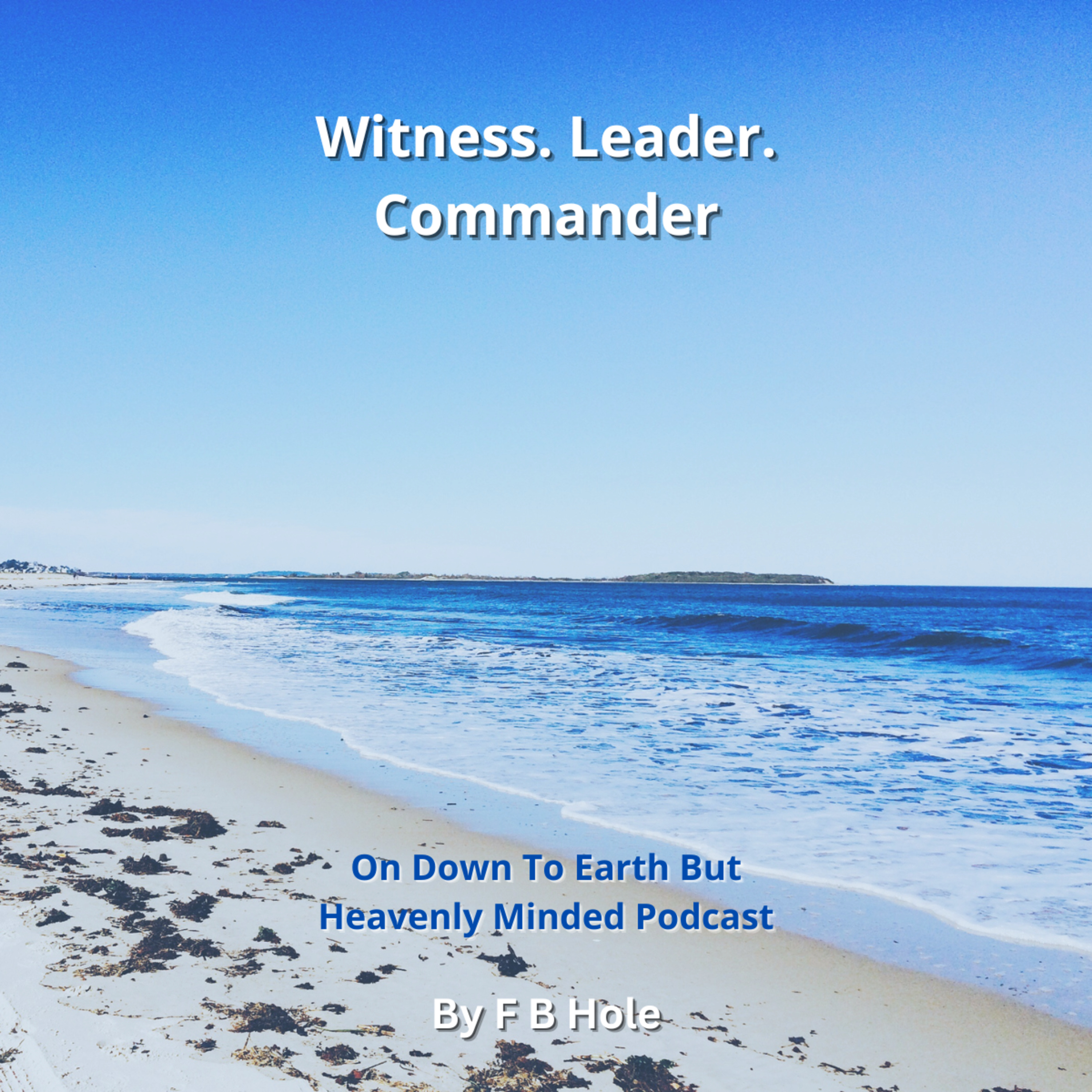 Witness. Leader. Commander, by F B Hole, On Down to Earth But Heavenly Minded Podcast  episode artwork