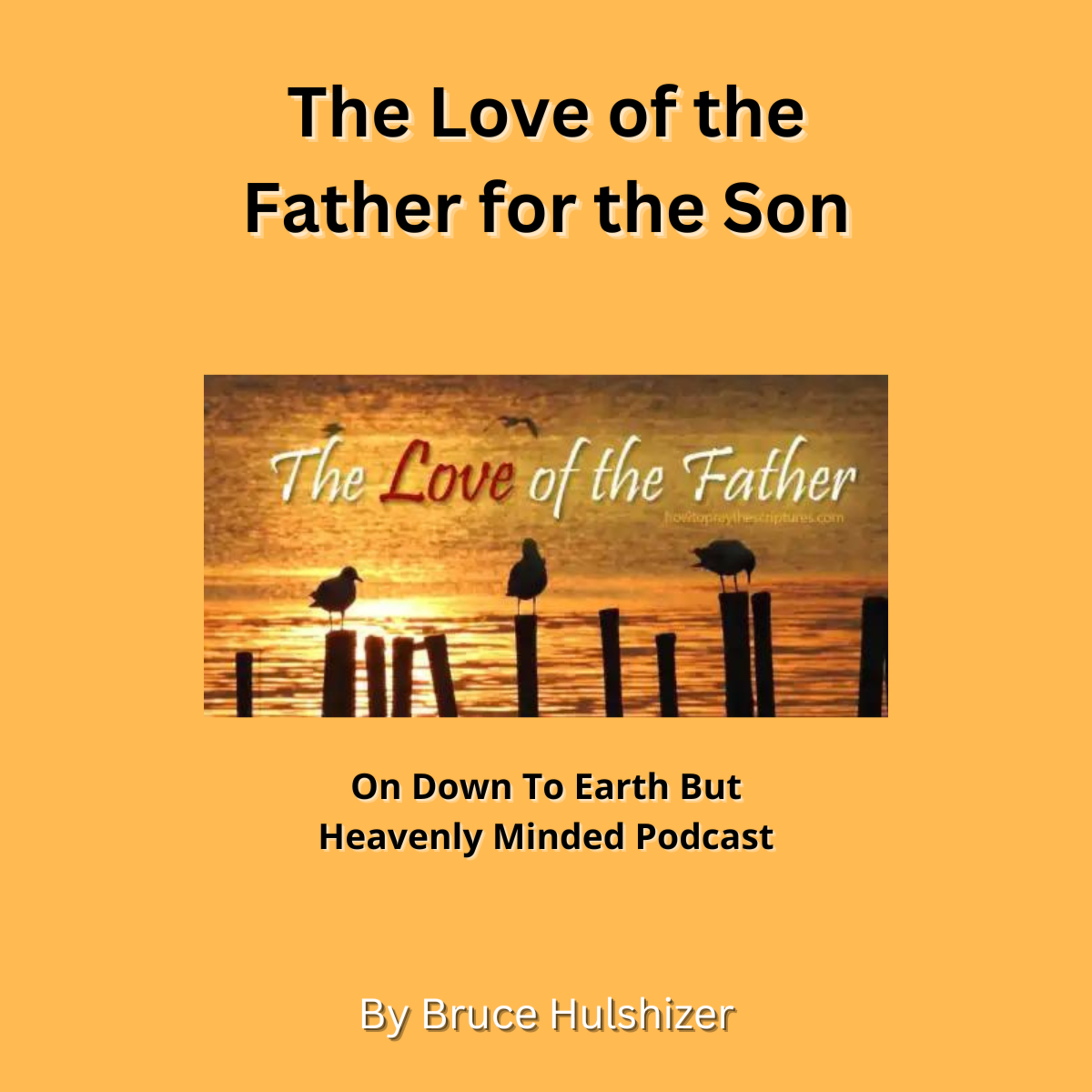 The Love of the Father for the Son, By Bruce Hulshizer, On Down to Earth But Heavenly Minded Podcast  episode artwork