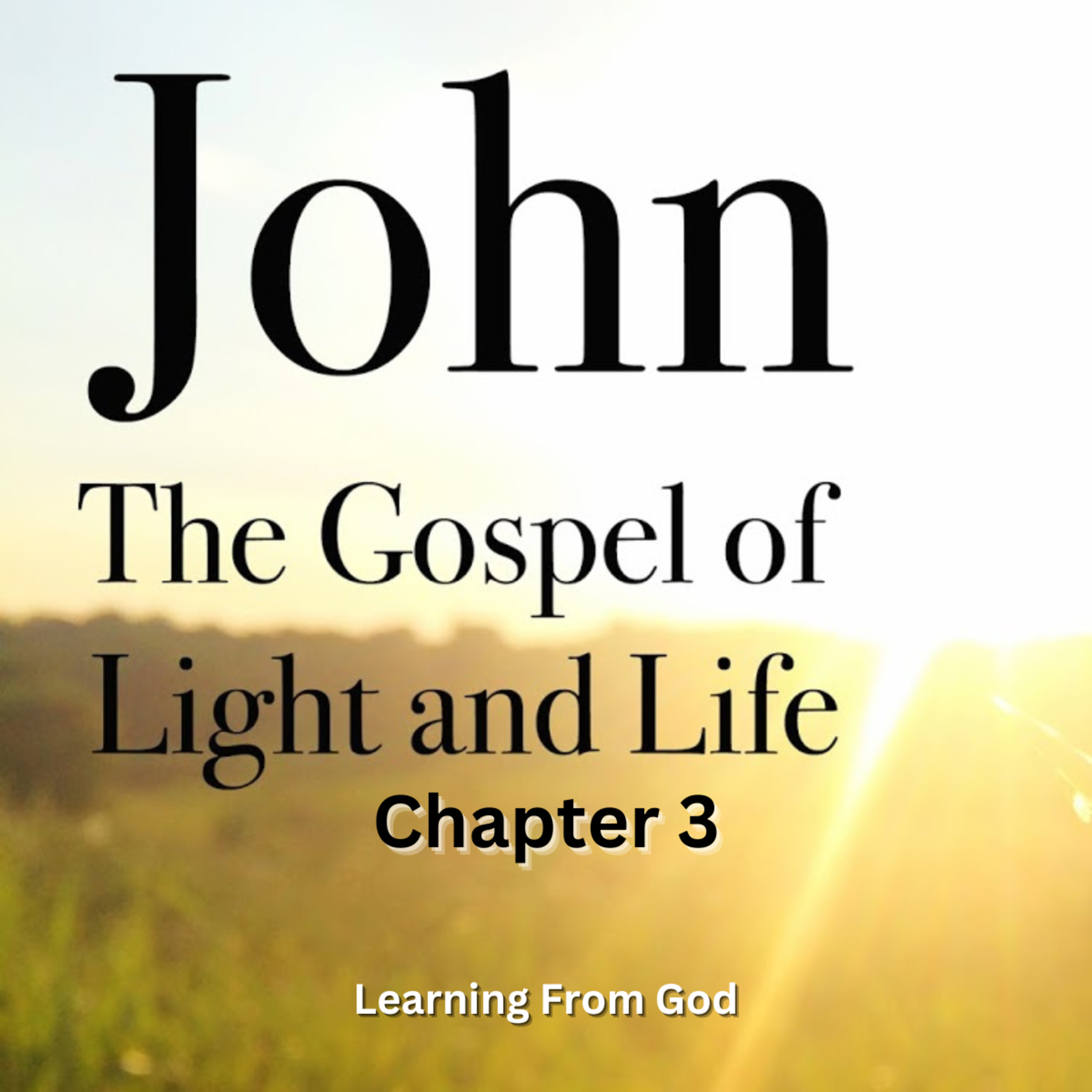 Learning from God, Scripture Reading, The Gospel of John, Chapter 3