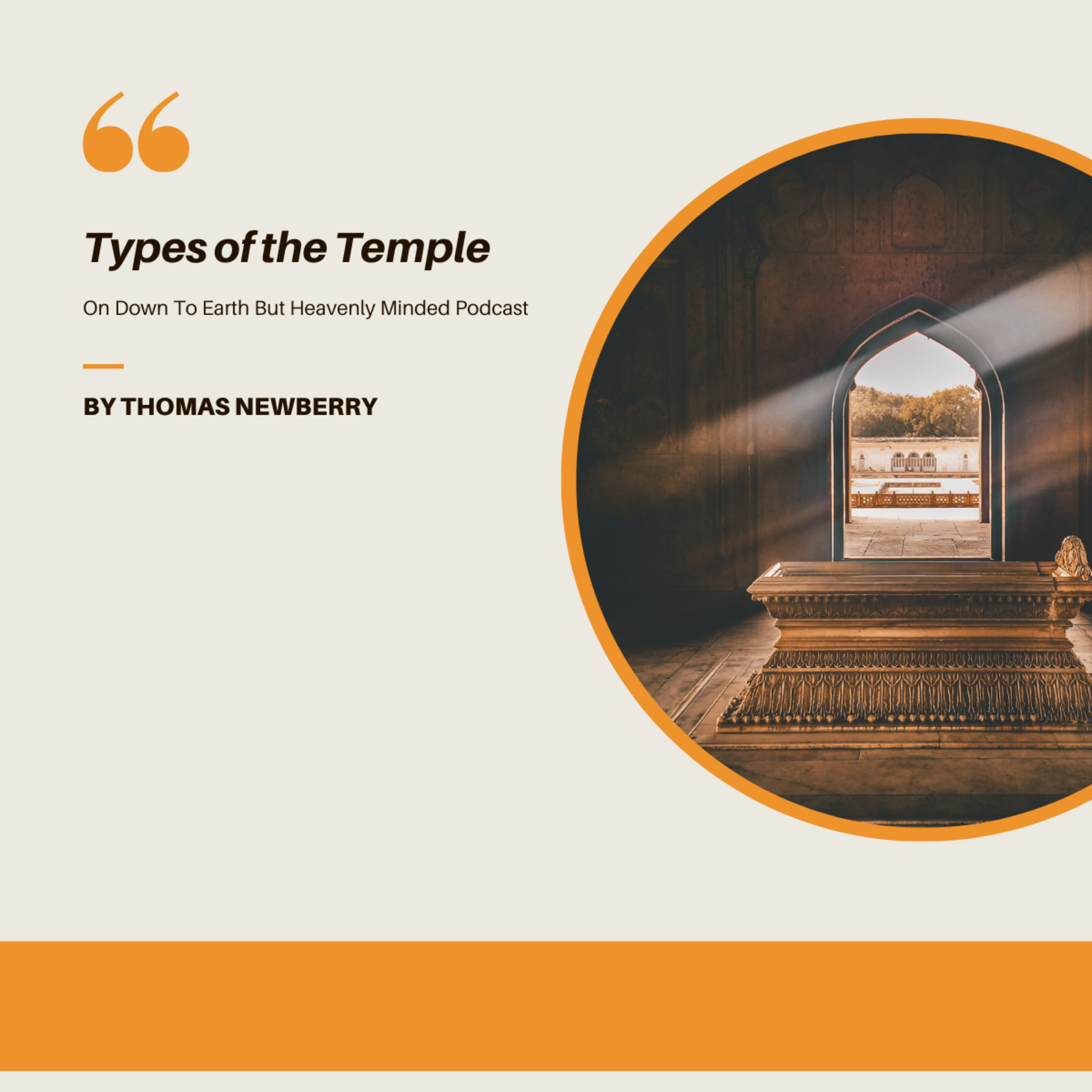Types of the Temple, by Thomas Newberry
